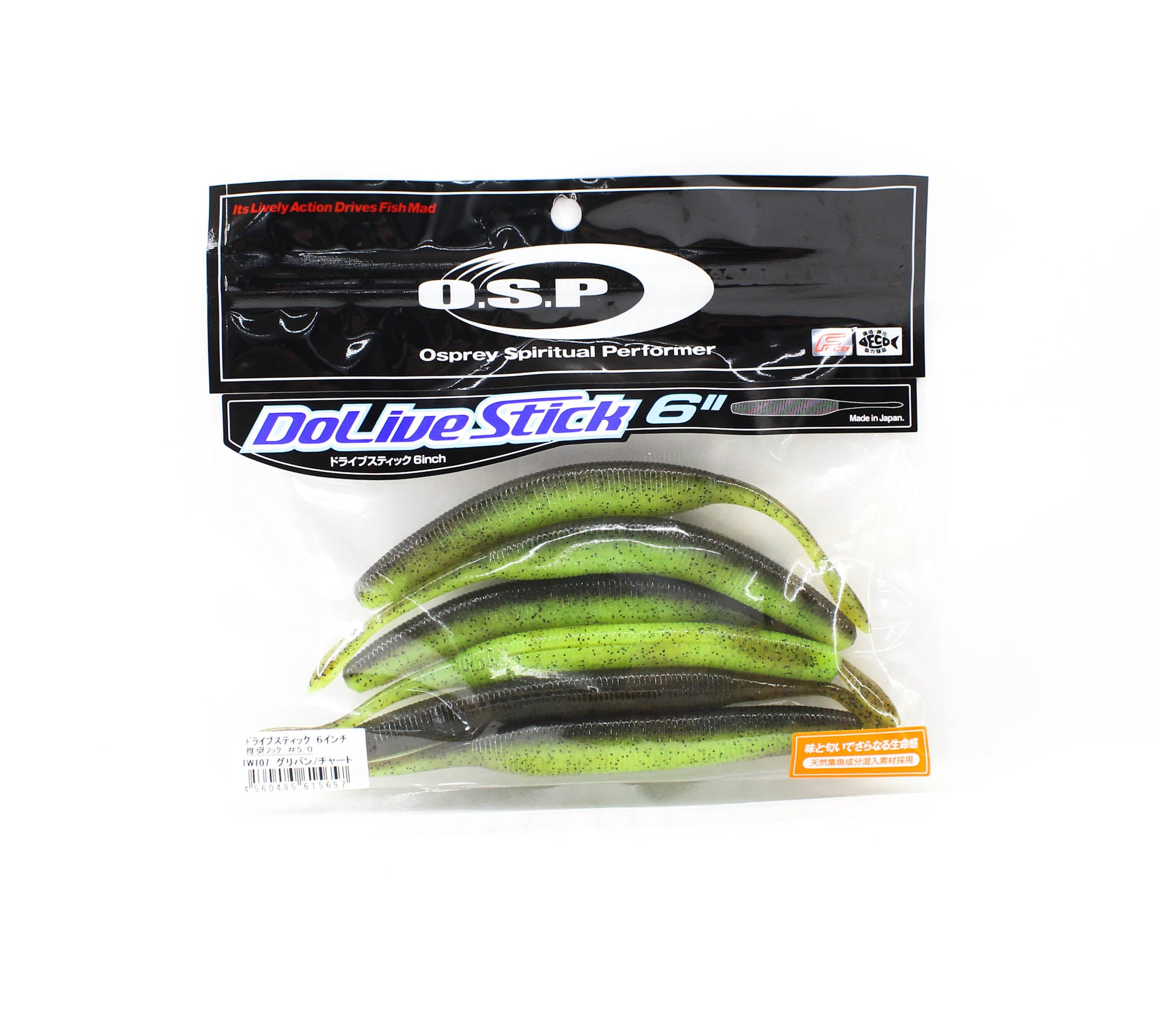 OSP Soft Lure Dolive Stick 6 Inches TW-107 (5657)