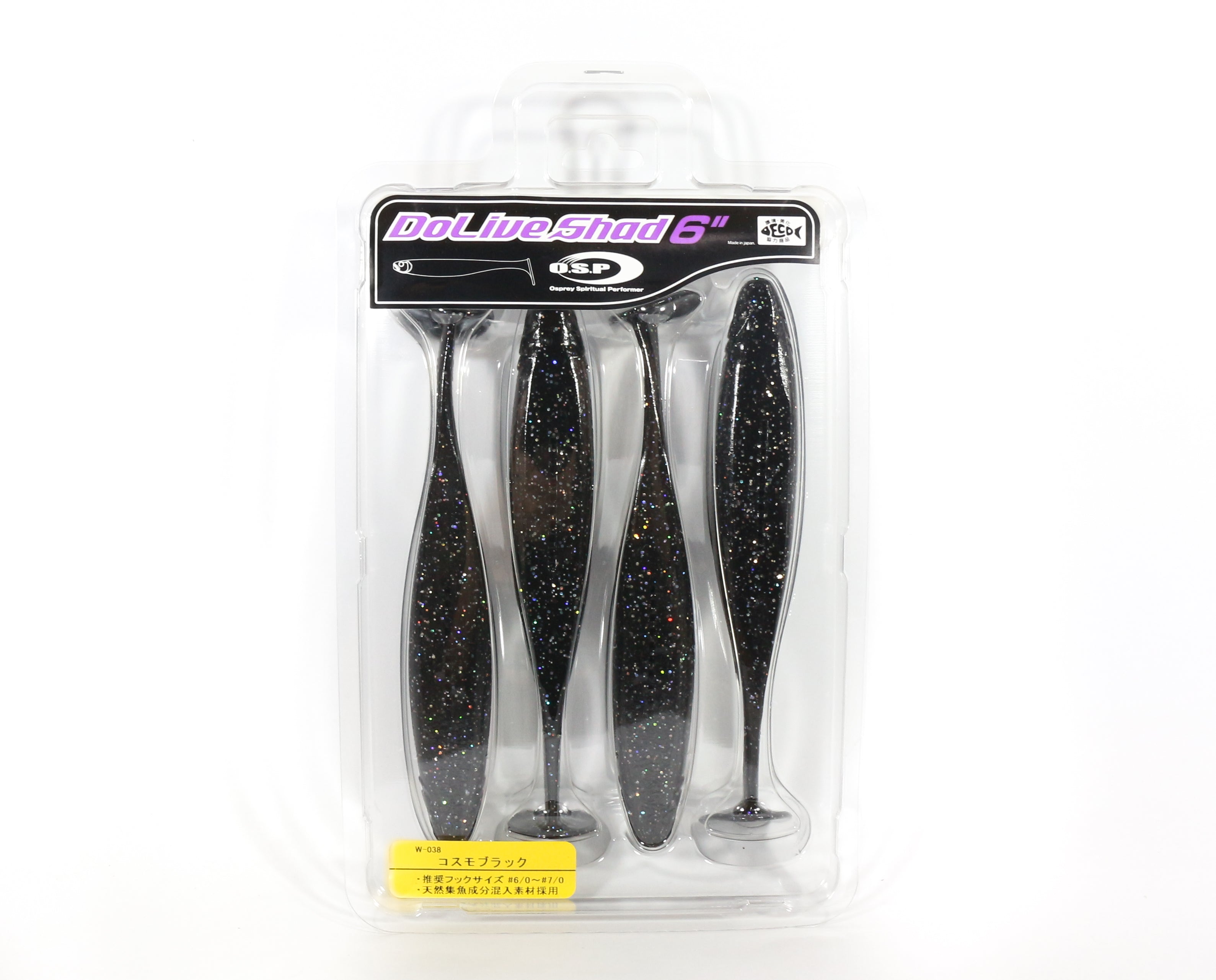 OSP Soft Lure Dolive Shad 6 Inches W-038 (5947)