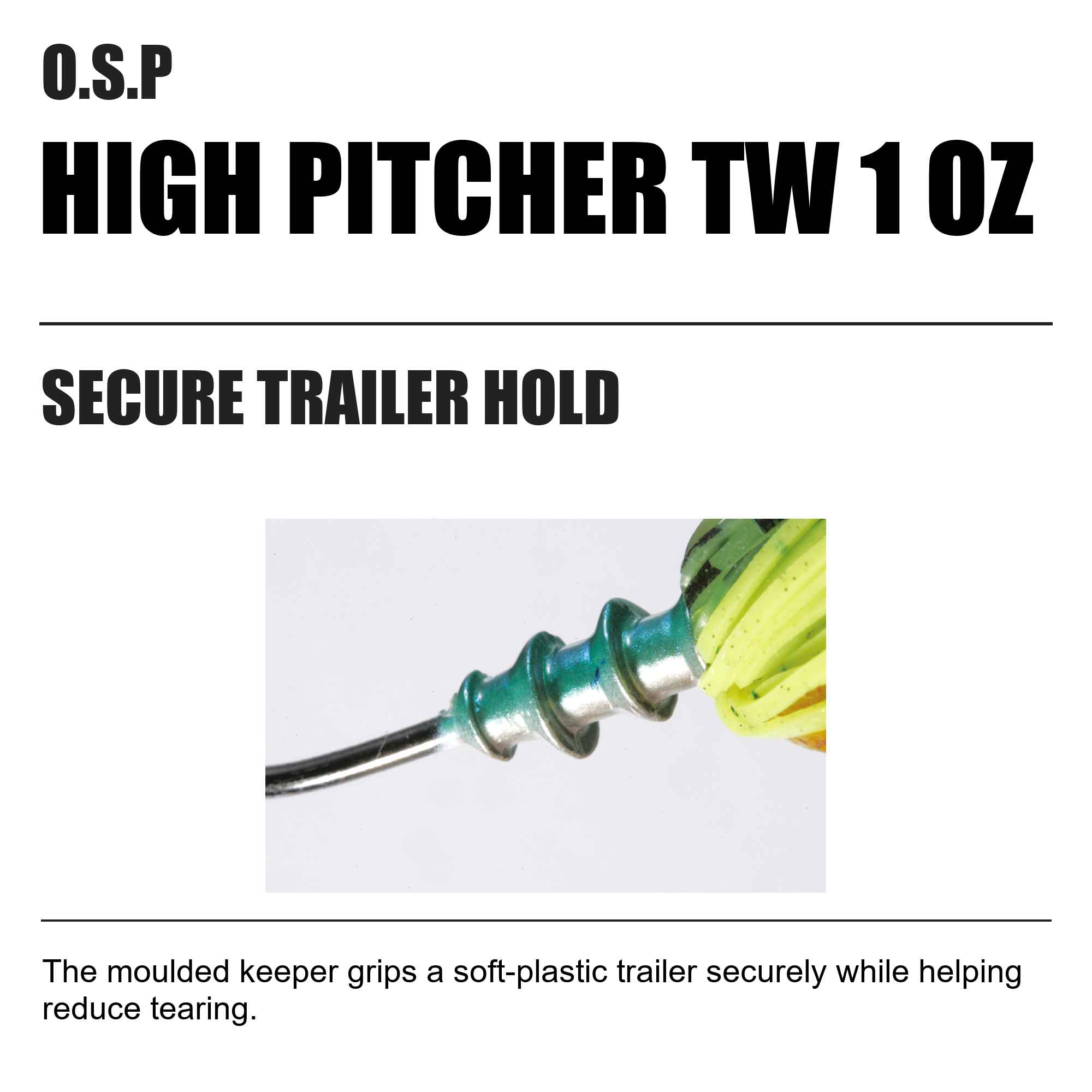 OSP Spinner Bait High Pitcher TW 1 Oz S-23 (8863)