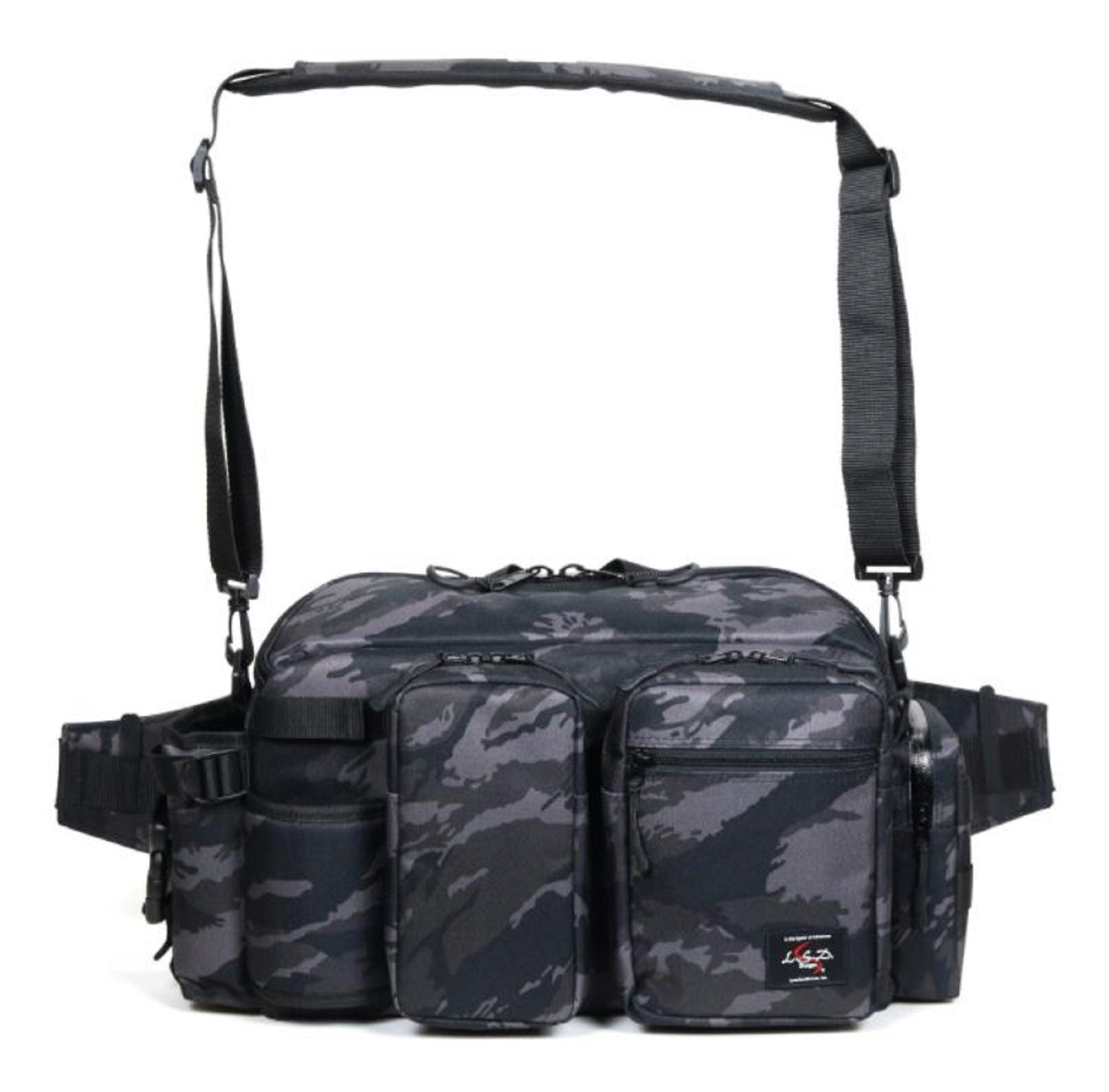 LSD Hip Bag Tuned Monster 23.5 x 39.5 x 12 cm Black Camo (1715)
