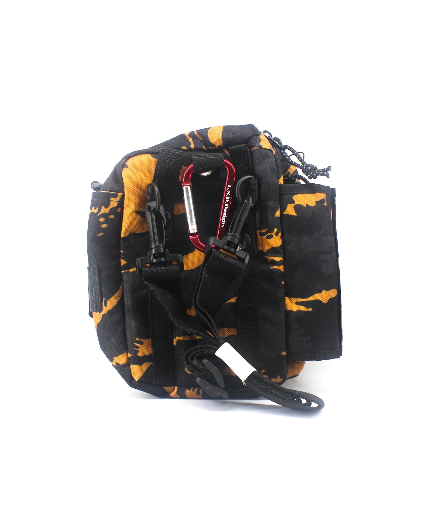 LSD Mini Shoulder Pac Sling Bag Orange Camo 20 x 13 x 8cm (2439)