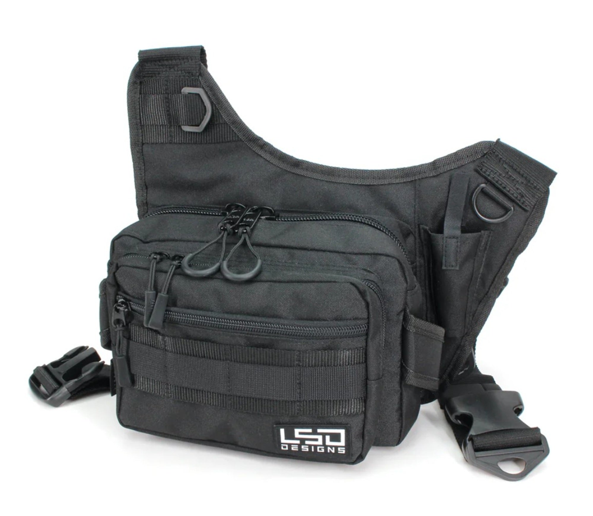 LSD One Shot Side Baby 33 x 29.5 x 10.5 cm Cordura Black (5560)