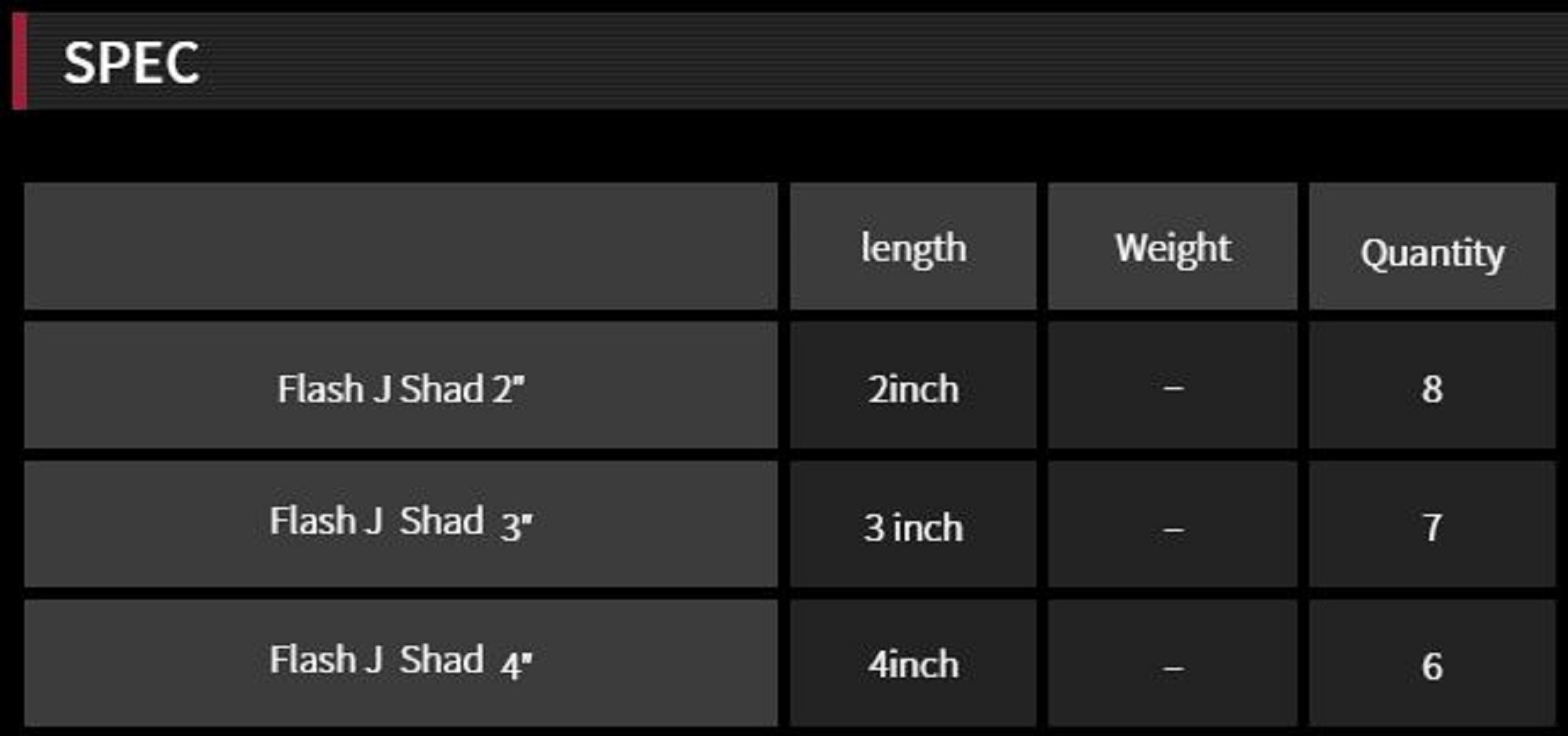Fish Arrow Soft Lure Flash J Shad 4 Inch 6 Piece per pack #22 (2649)
