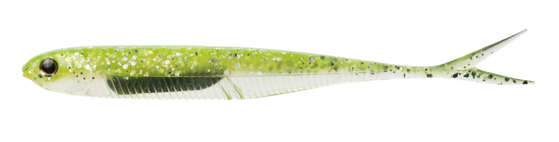 Fish Arrow Soft Lure Flash J Split SW 4 Inch 5 Piece per pack #102 (8801)