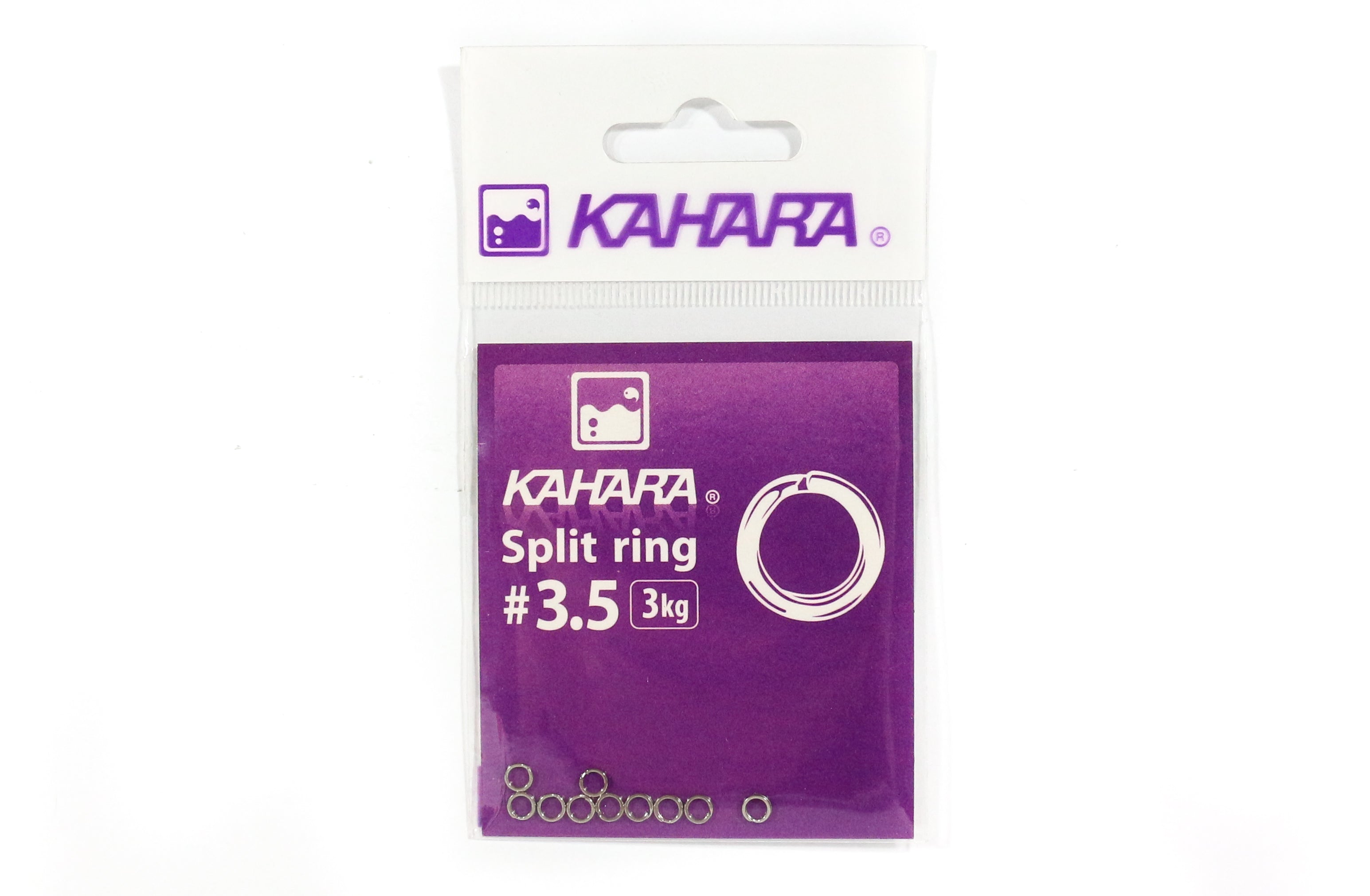 Kahara Split Ring Stainless Steel Size 3.5 (0690)