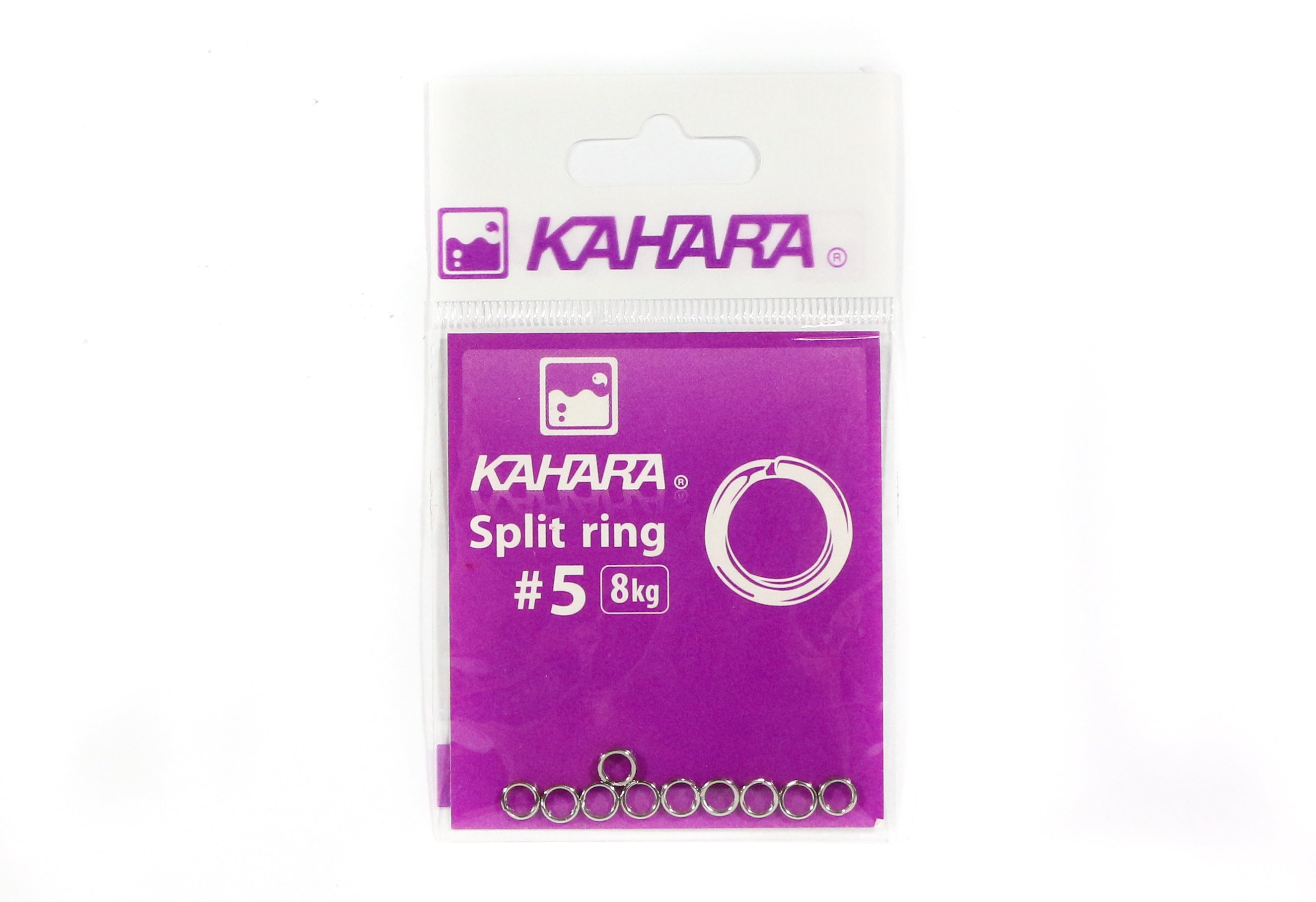Kahara Split Ring Stainless Steel Size 5 (0720)
