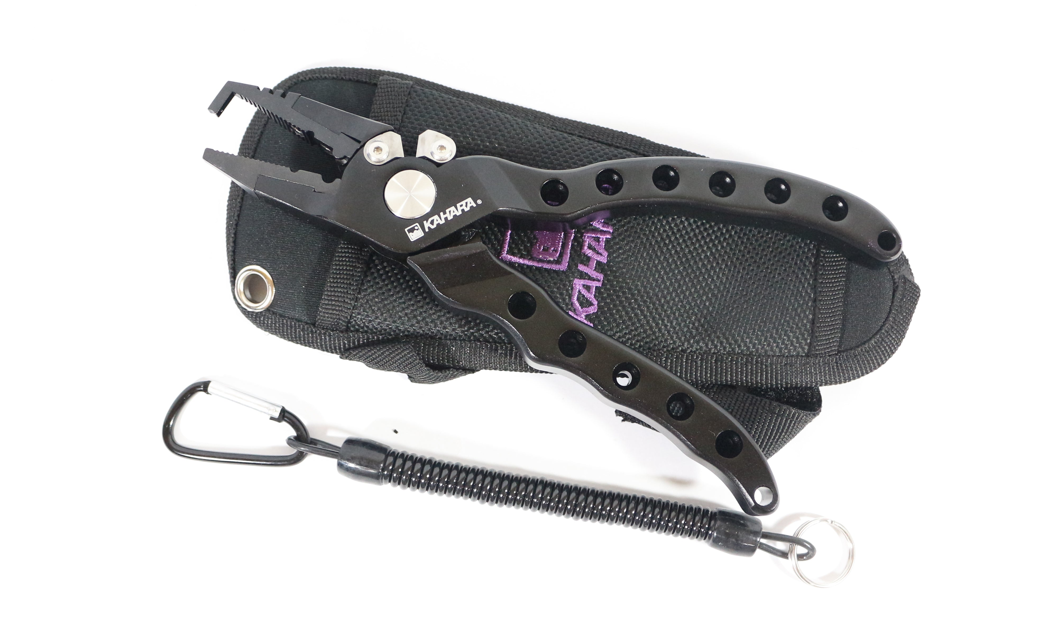 Kahara Split Ring Aluminium Pliers Plus Heavy Duty 205g 7 Inch Black (7514)
