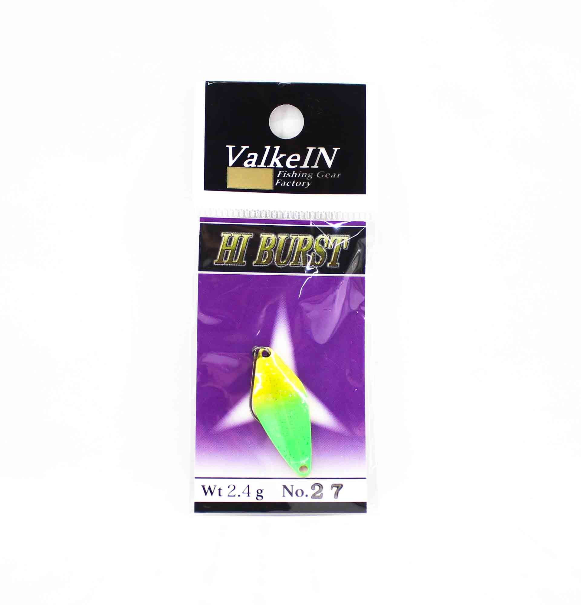 Valkein Spoon Hi Burst 2.4 grams Sinking Lure No.27 (1557)