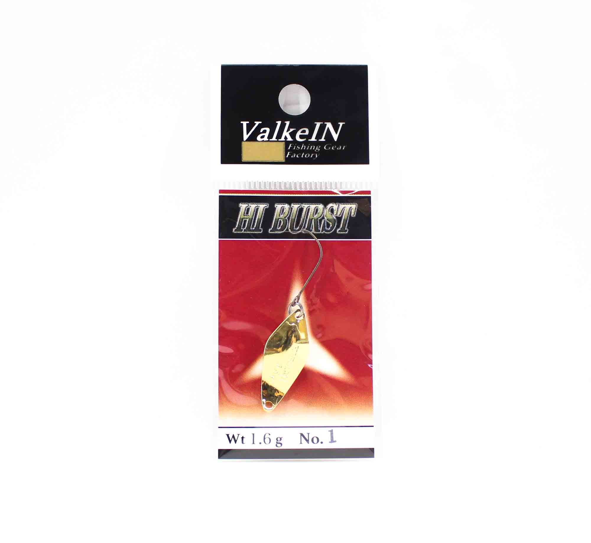 Valkein Spoon Hi Burst 1.6 grams Sinking Lure No.1 (2011)