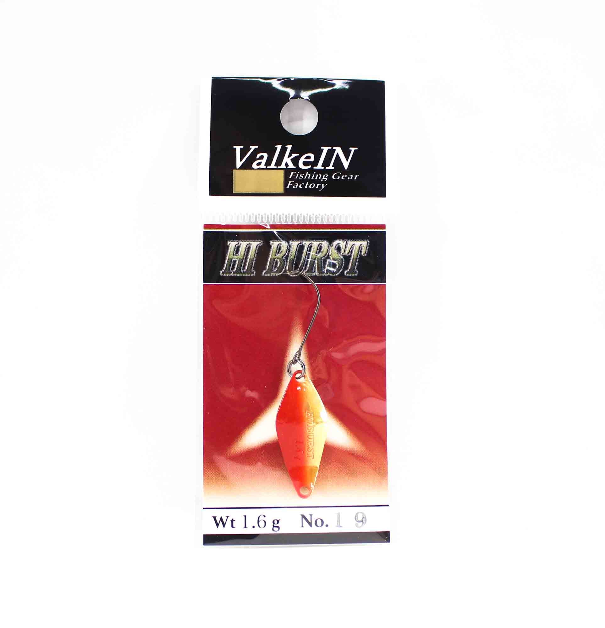 Valkein Spoon Hi Burst 1.6 grams Sinking Lure No.19 (2196)