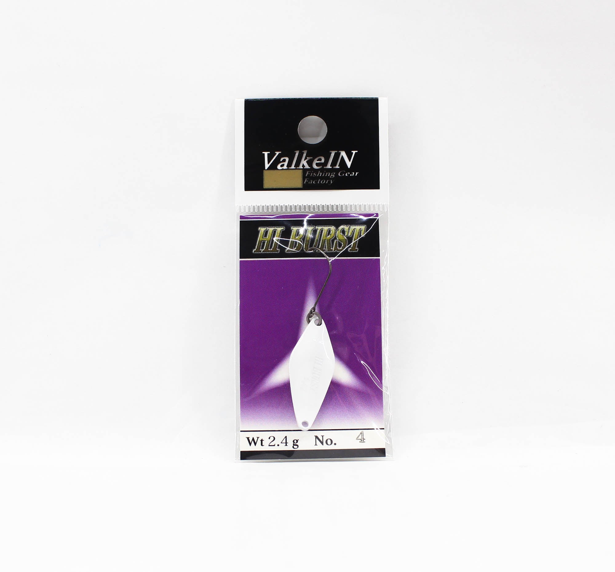 Valkein Spoon Hi Burst 2.4 grams Sinking Lure No.4 (2646)