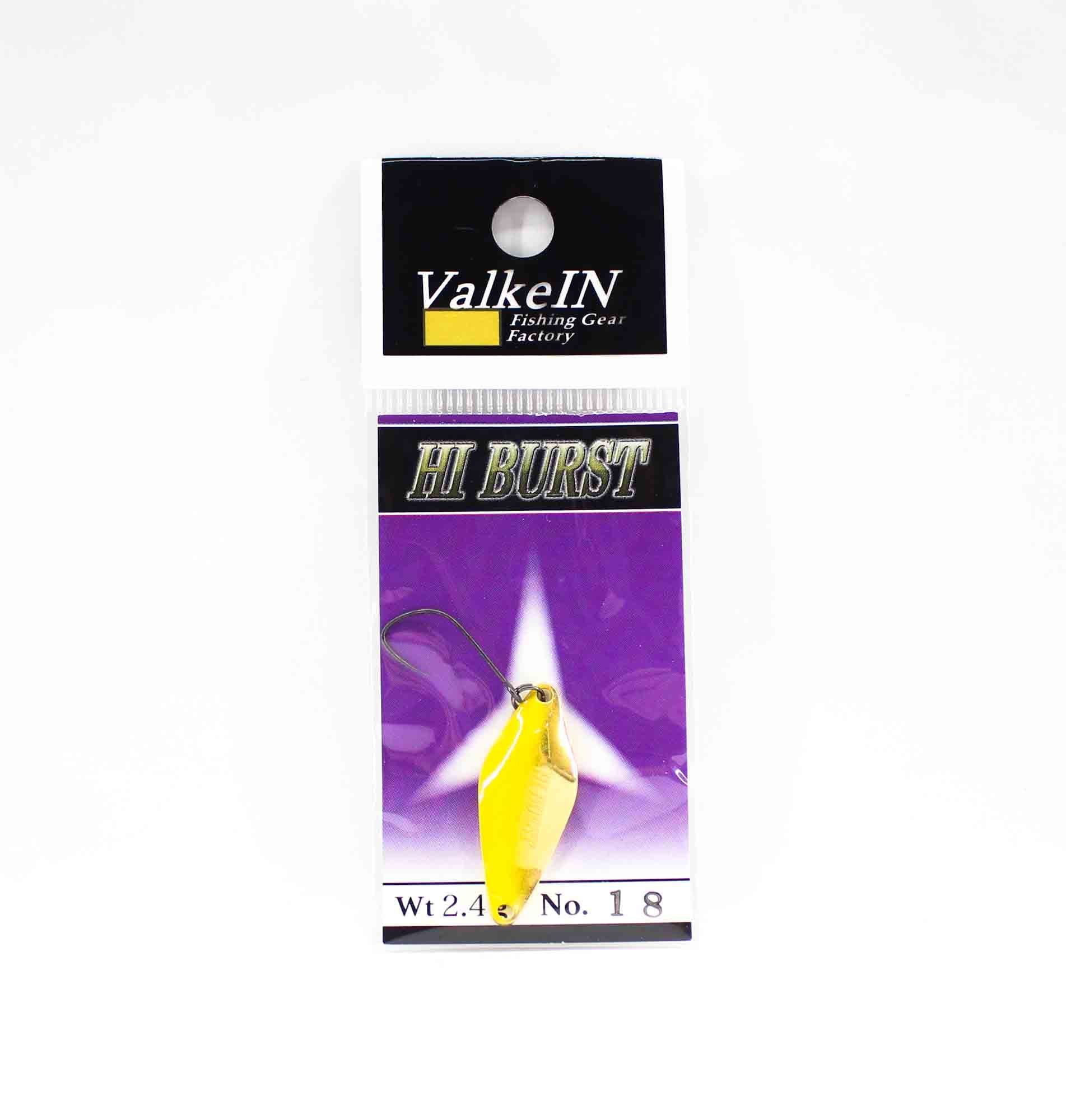 Valkein Spoon Hi Burst 2.4 grams Sinking Lure No.18 (2783)