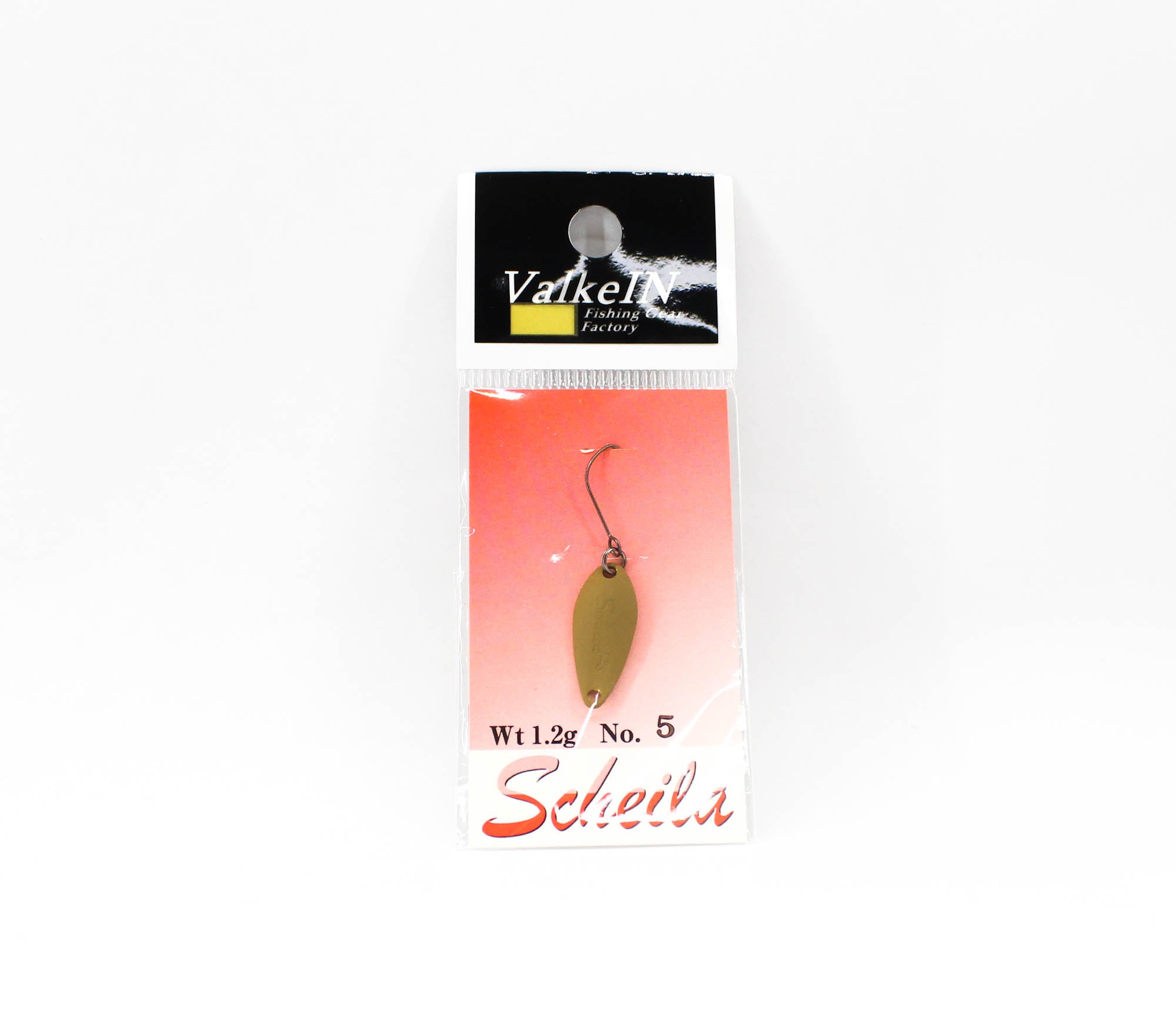 Valkein Spoon Scheila 1.2 grams Sinking Lure No.5 (9782)