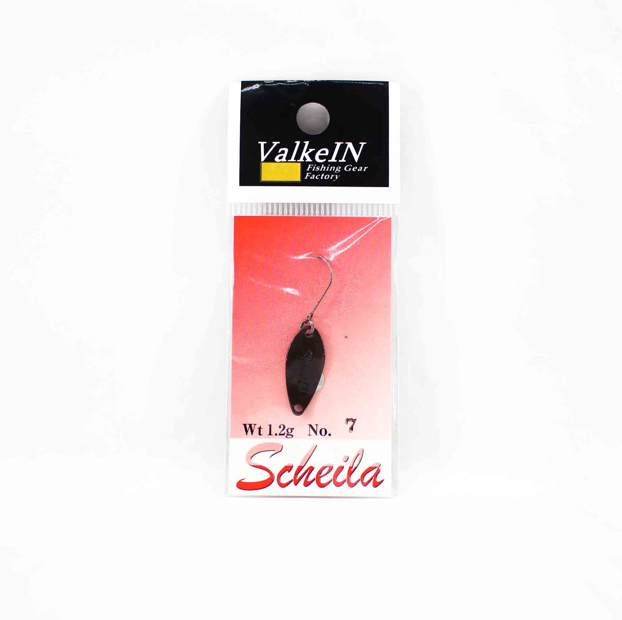 Valkein Spoon Scheila 1.2 grams Sinking Lure No.7 (9805)