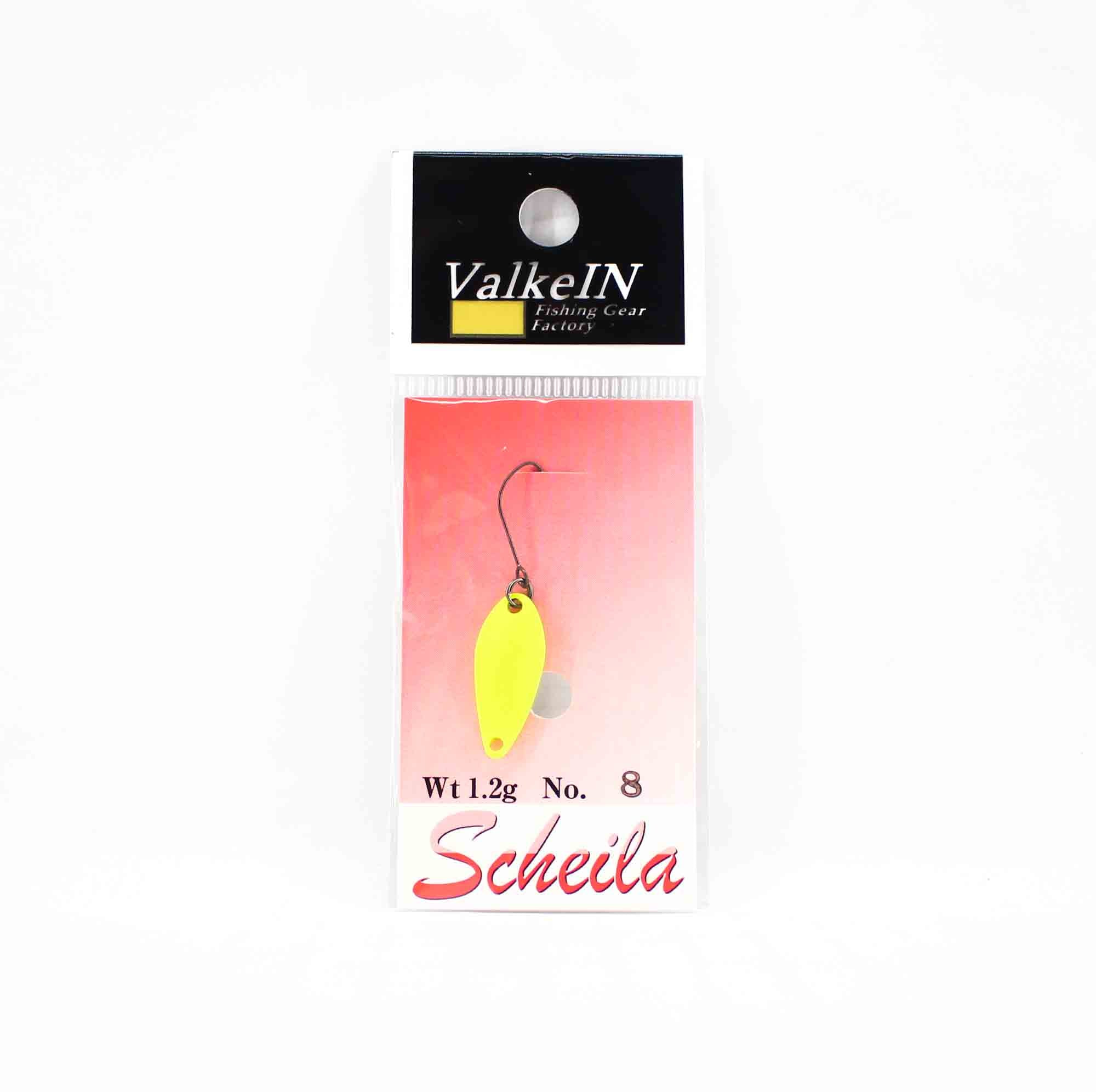Valkein Spoon Scheila 1.2 grams Sinking Lure No.8 (9812)