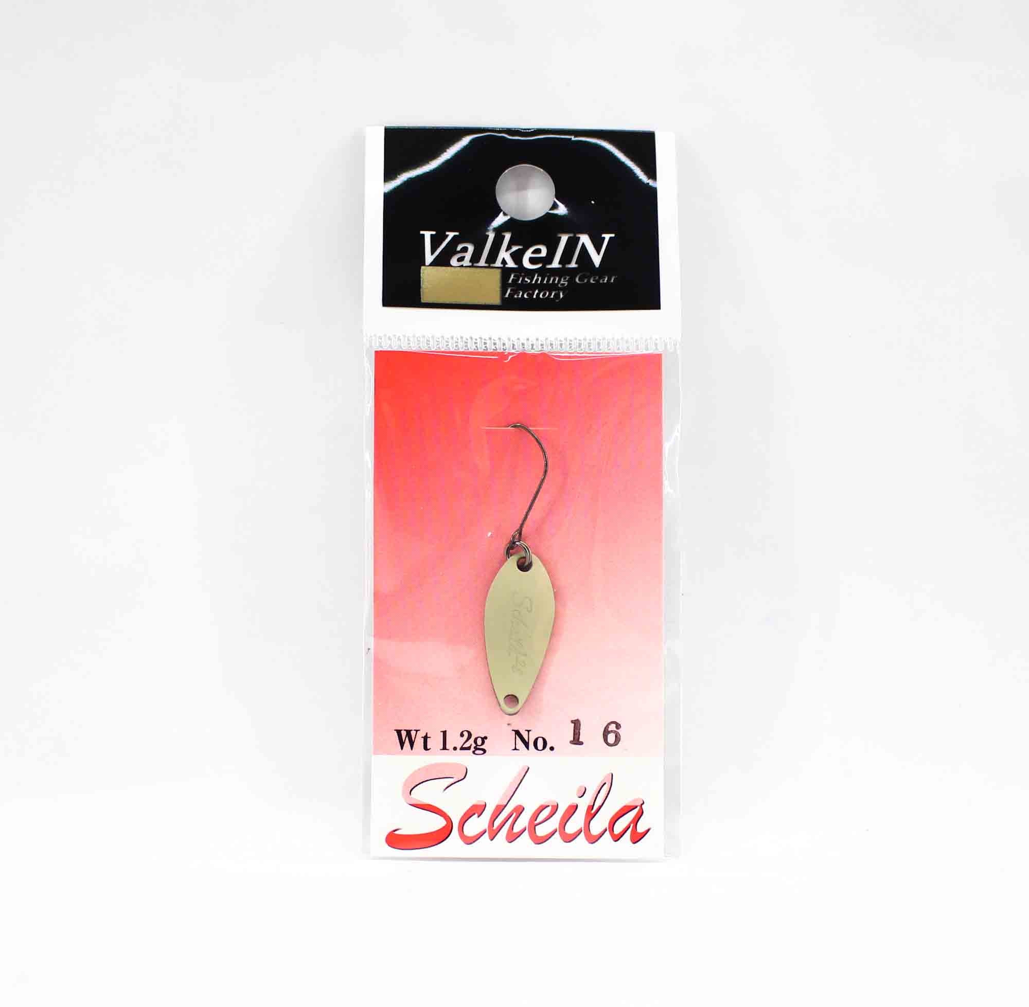 Valkein Spoon Scheila 1.2 grams Sinking Lure No.16 (9898)