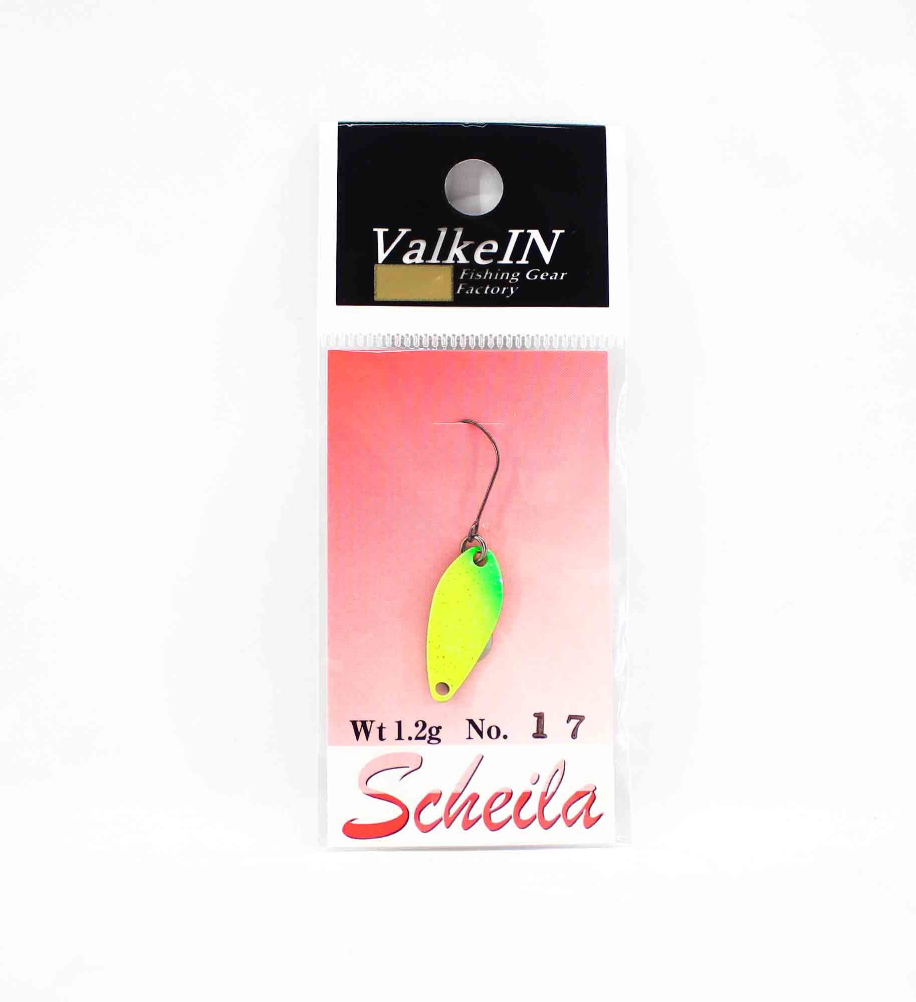 Valkein Spoon Scheila 1.2 grams Sinking Lure No.17 (9904)