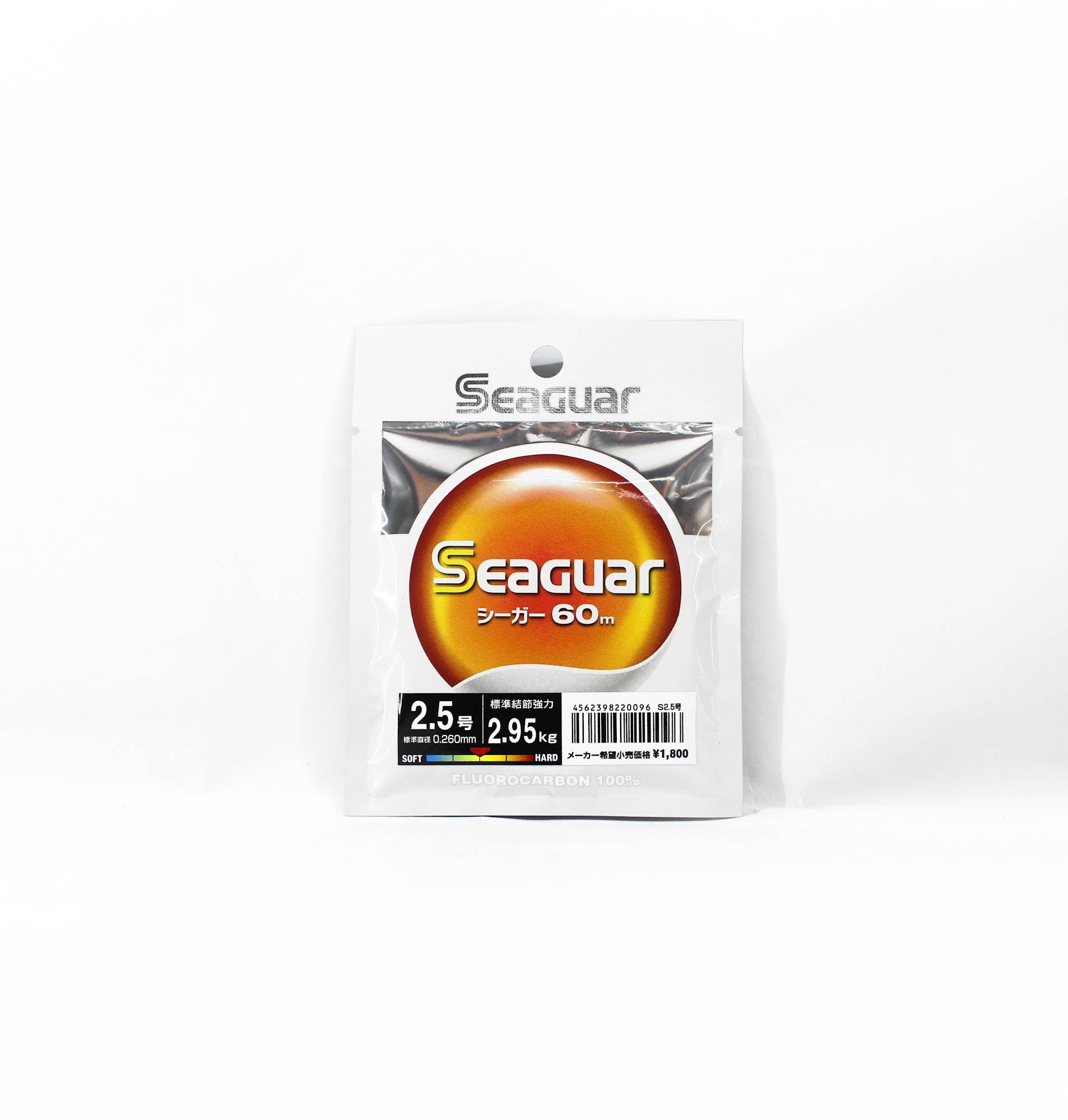 Seaguar Fluorocarbon 60 Leader Line 60m Size 2.5 2.95kg (0096)