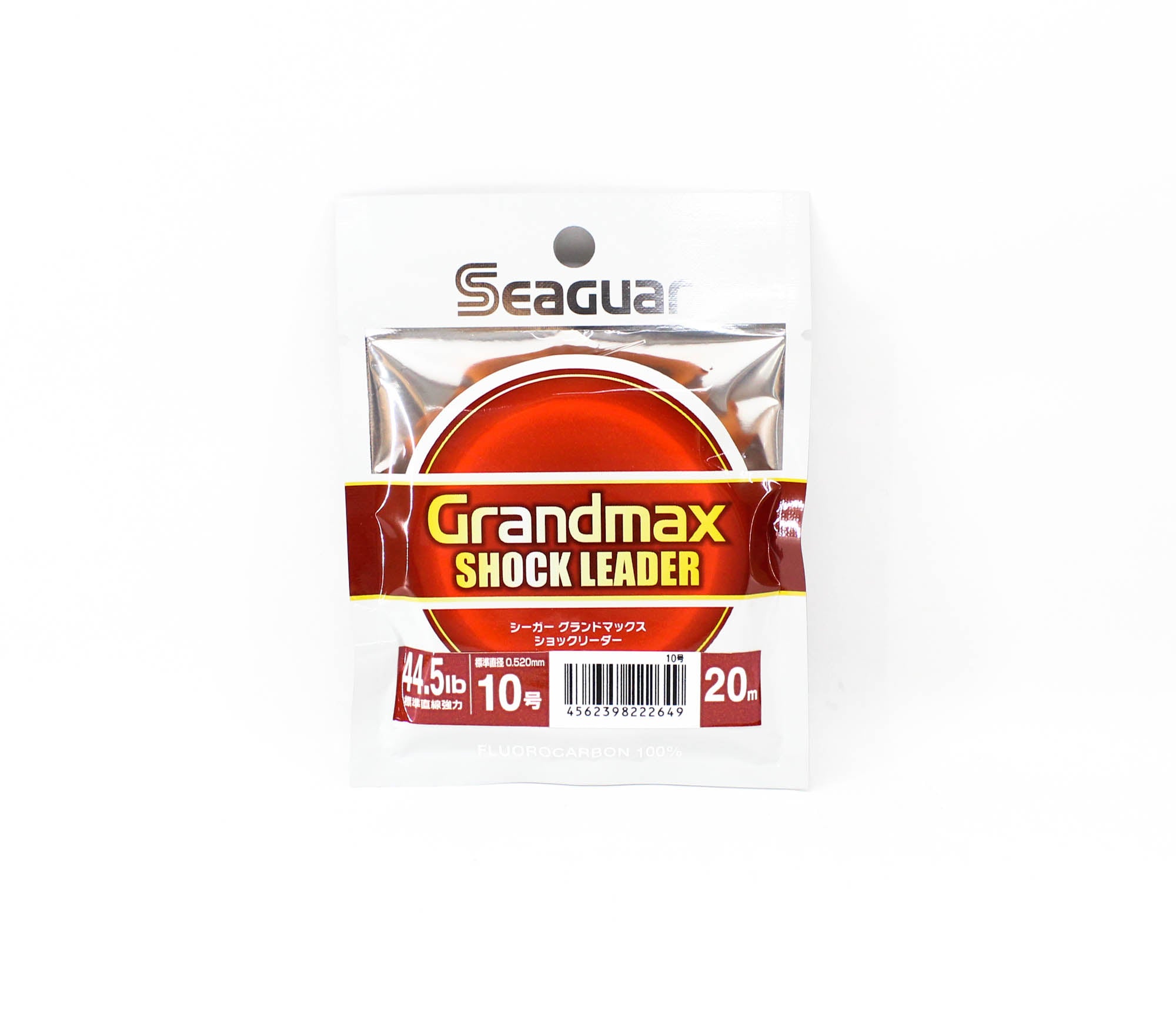 Seaguar Fluorocarbon Grand Max Shock Leader 20m 10-44.5lb-0.52mm (2649)