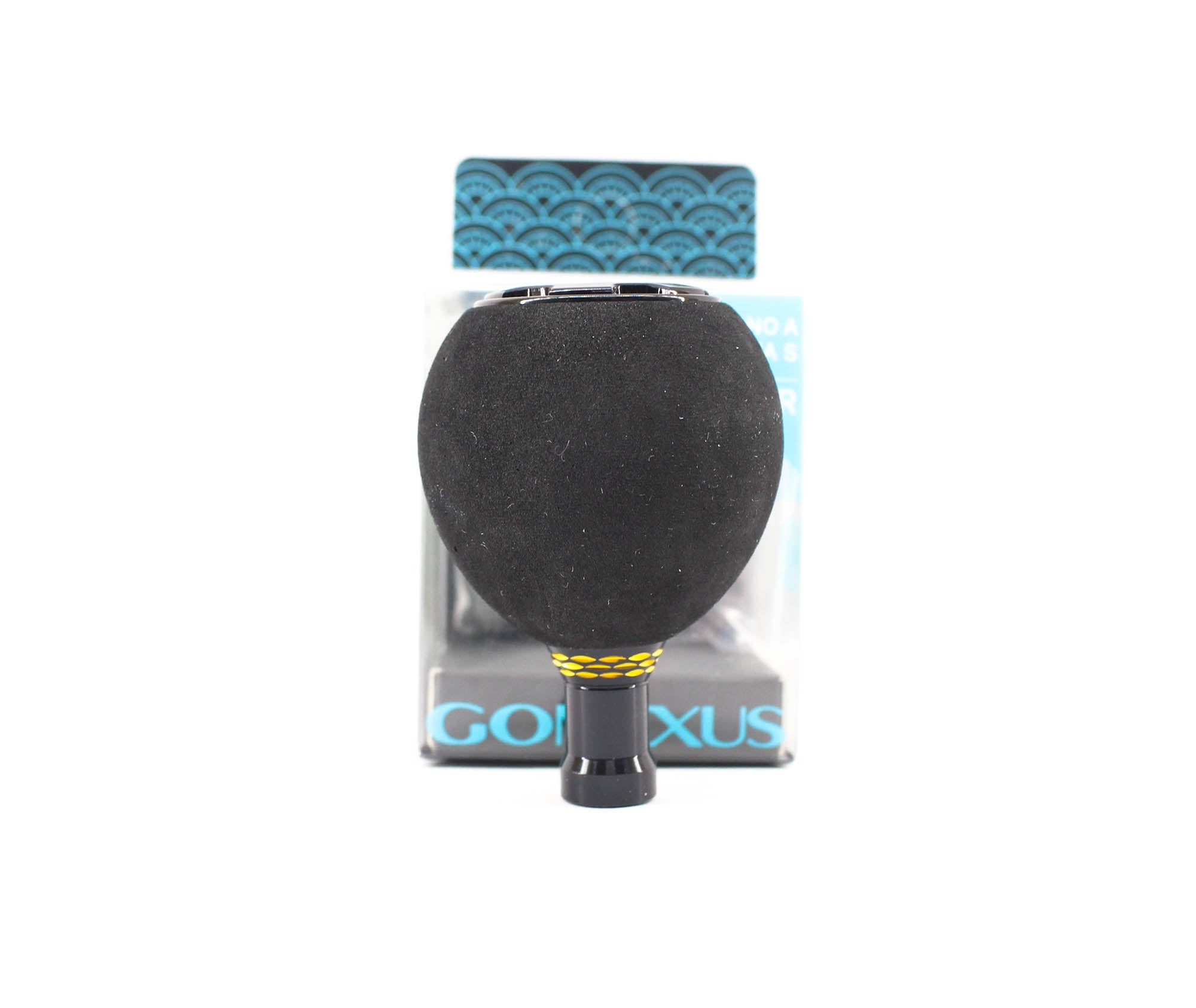 Gomexus K138EBKGD Knob EVA Alu Black Gold 38mm Shimano A , Daiwa S (0260)