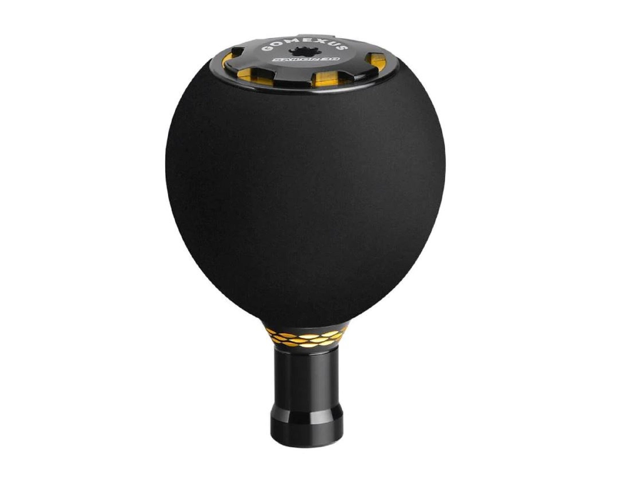 Gomexus K138EBKGD Knob EVA Alu Black Gold 38mm Shimano A , Daiwa S (0260)