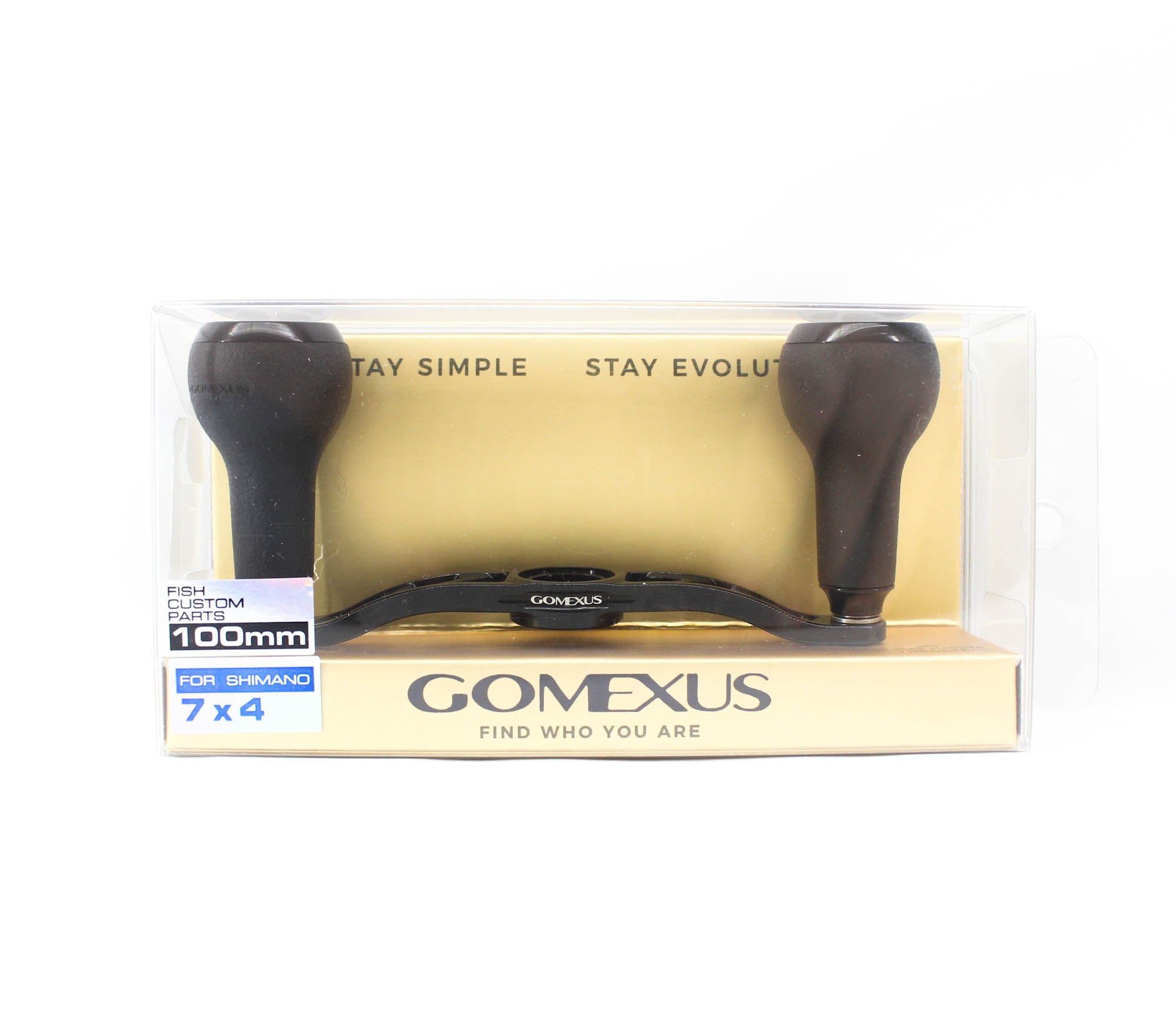 Gomexus H1B100A27PBKBK Knob Handle Alu 100mm 7x4mm Shimano (1656)