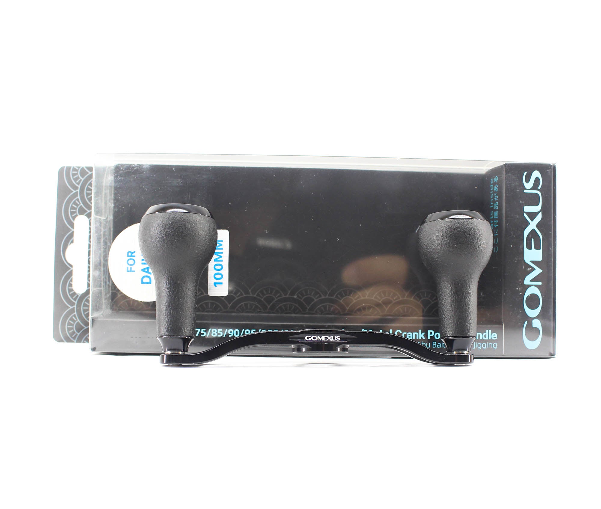 Gomexus H2B100A27PBKBK Handle Alu Black 100mm 8x5mm Shimano Daiwa (1724)