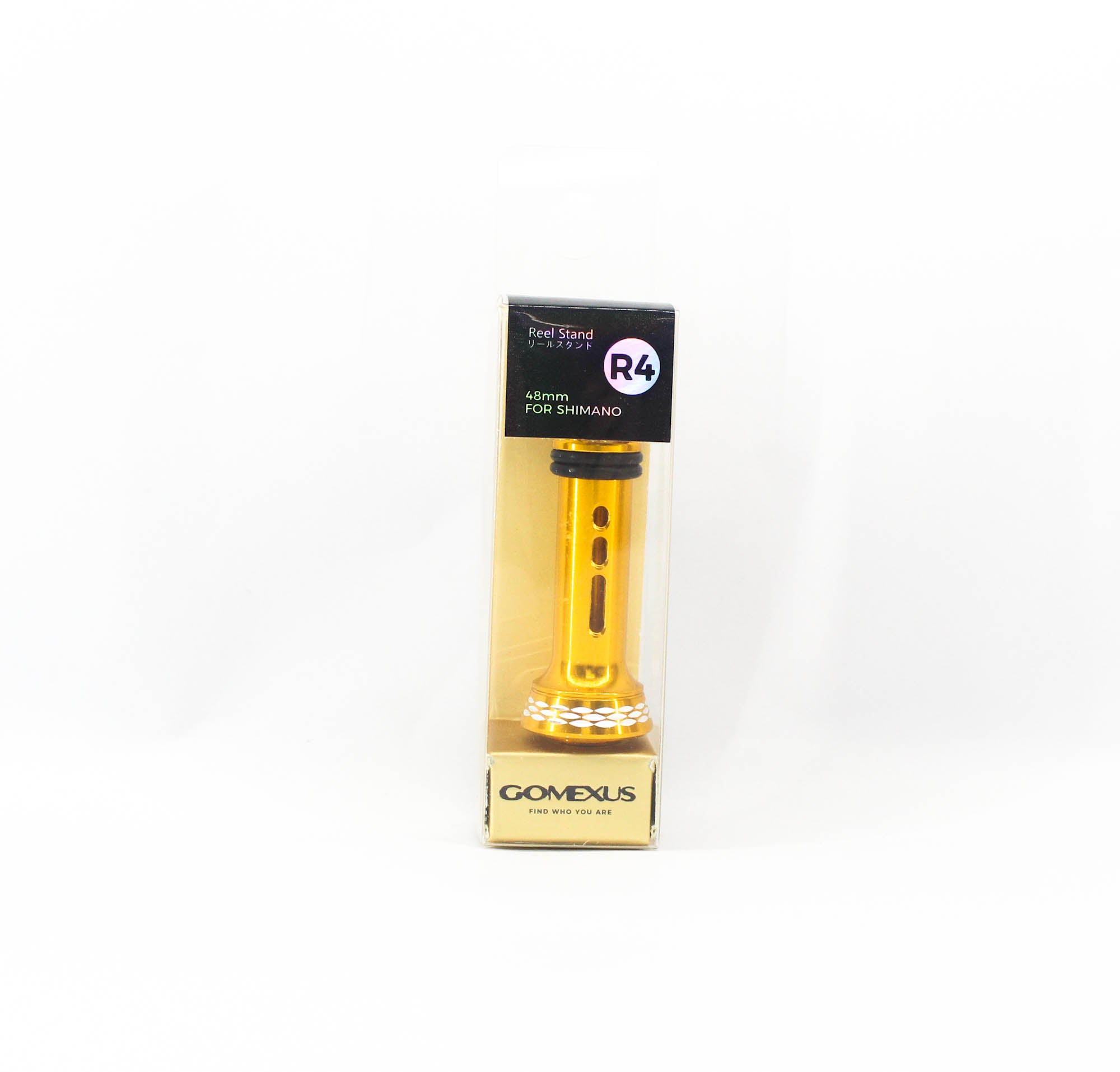Gomexus R4GD Reel Stand Alu Gold 48mm Shimano Daiwa 2000-5000 (2400)