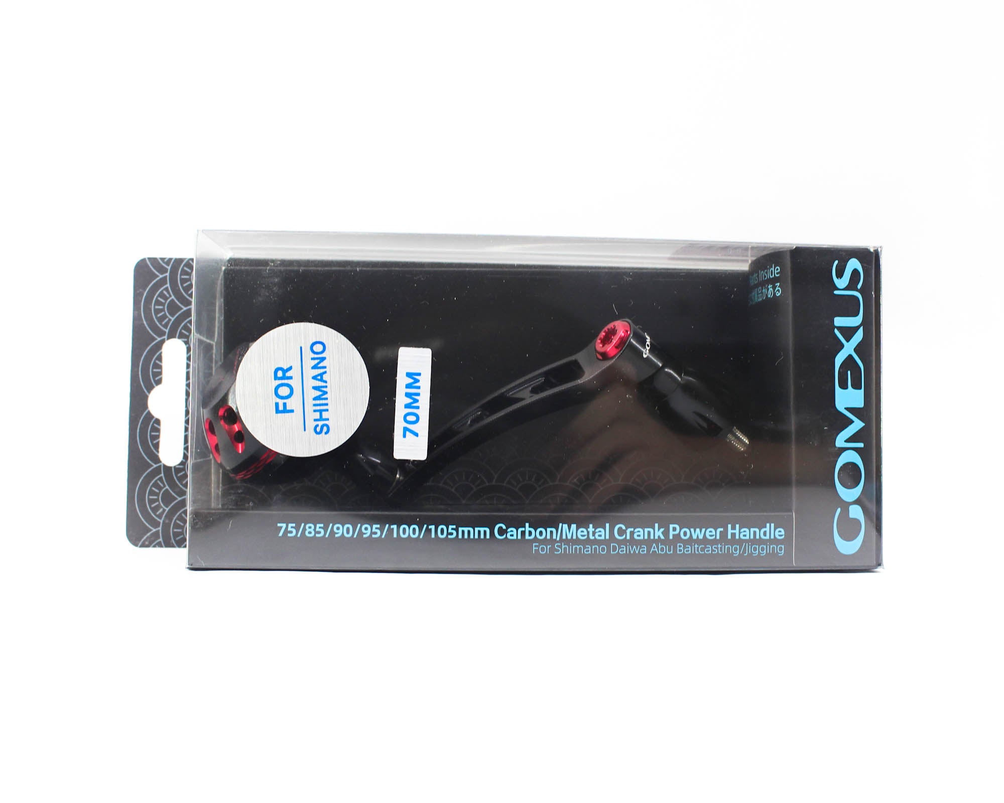 Gomexus LYS70A38BKRD Handle Spinning Alu Black 68mm Shimano (4367)