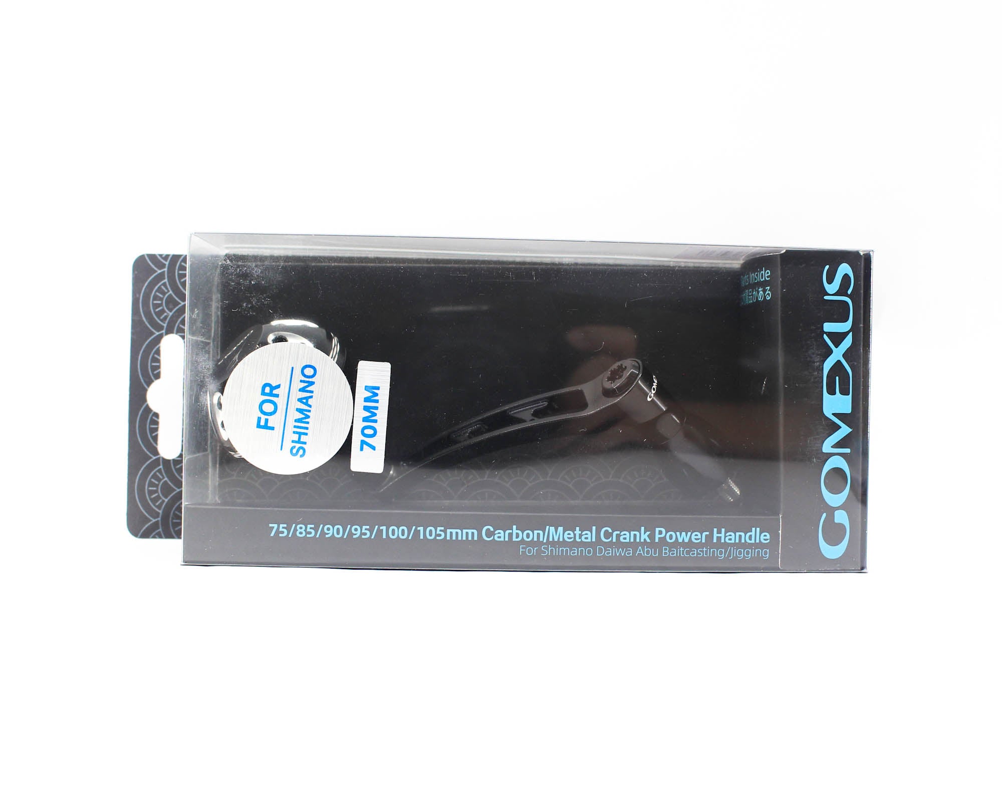Gomexus H1S70ZA38ABKSR Handle Spinning Alu Black 70mm Shimano (4381)