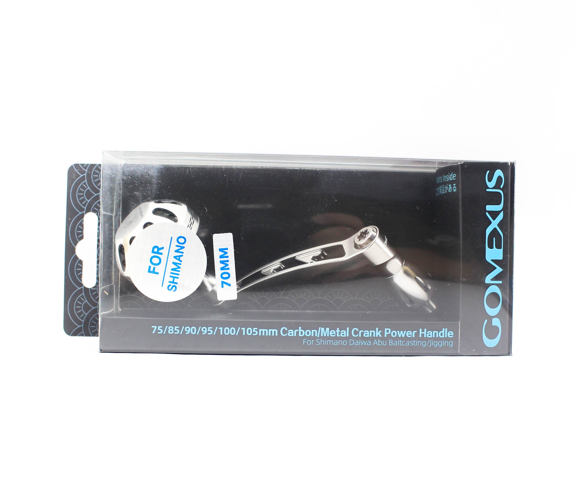 Gomexus H1S70ZA38ATNSR Handle Spinning Alu Silver 68mm Shimano (4428)
