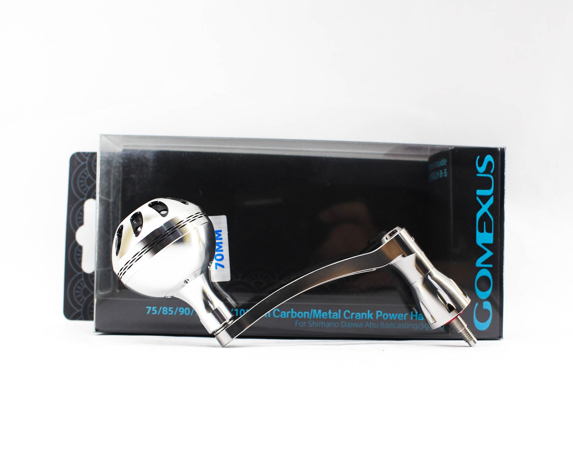 Gomexus H1S70ZA38ATNSR Handle Spinning Alu Silver 68mm Shimano (4428)