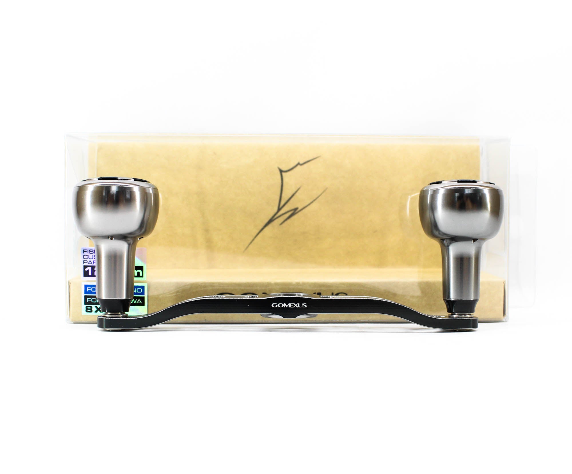 Gomexus H2B120A30A01TNBK2 Handle Alu Silver 120mm 8x5mm Shimano Daiwa (4985)