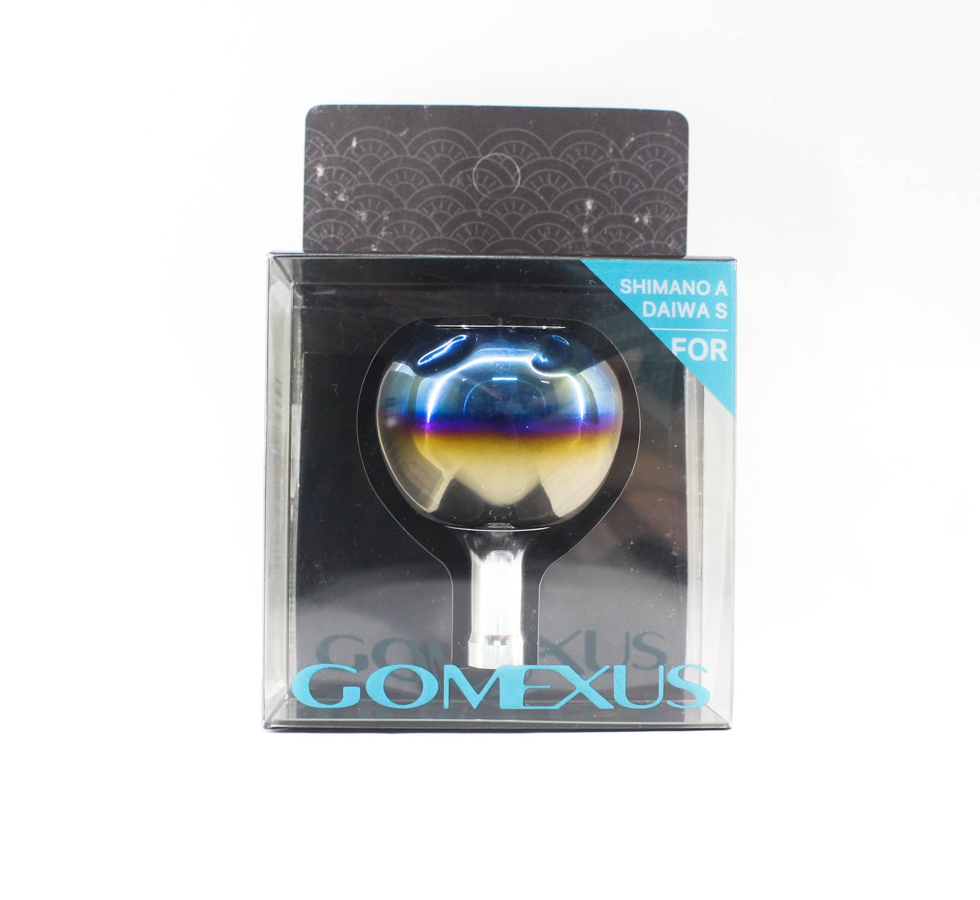 Gomexus K141TSJSR Knob Titanium Flame Silver 41mm Shimano A , Daiwa S (5302)