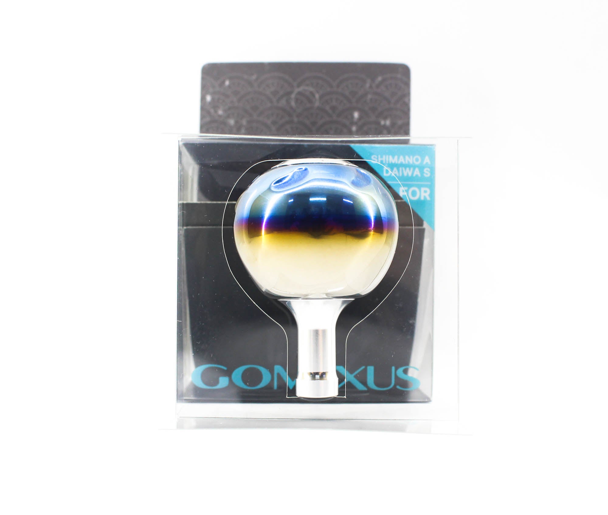 Gomexus K141TSJSR Knob Titanium Flame Silver 41mm Shimano A , Daiwa S (5302)