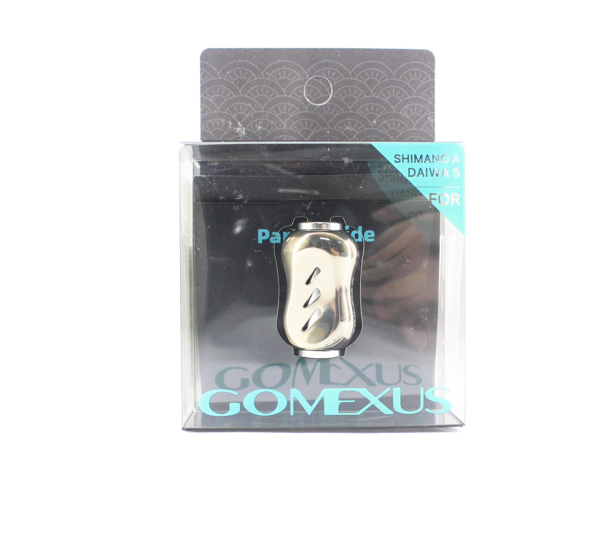 Gomexus T22SRSR Knob Titanium Silver 22mm Shimano A , Daiwa S (5401)
