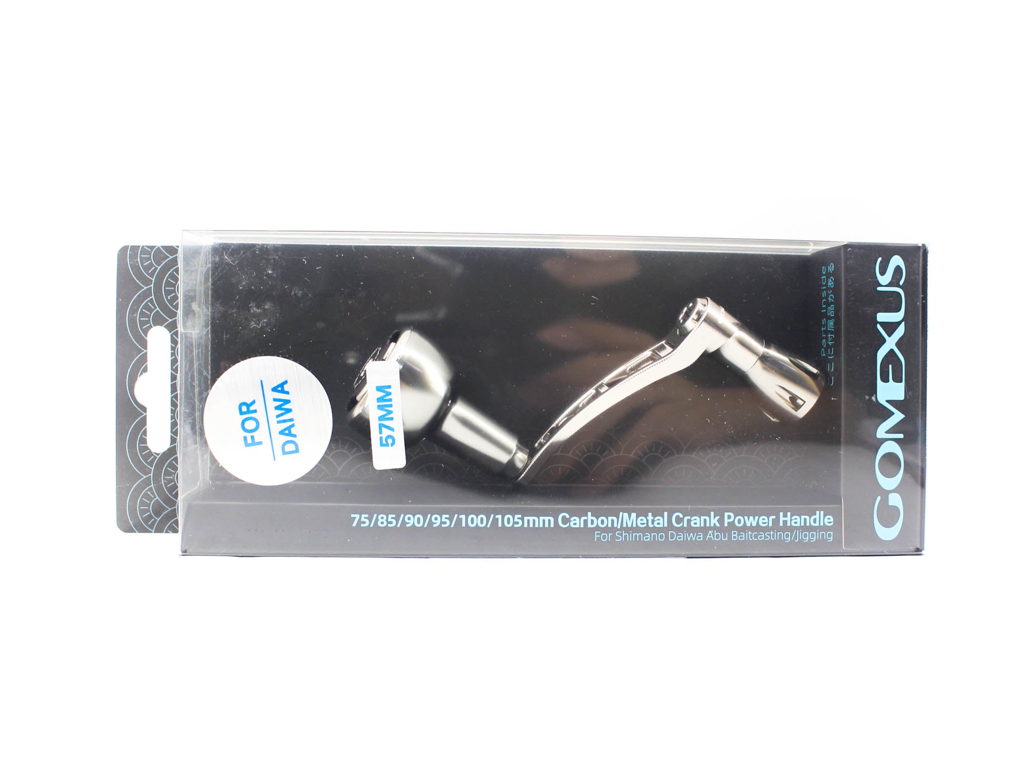 Gomexus LYD57AS30SKBK Handle Spinning Alu Silver 57mm Daiwa (6286)