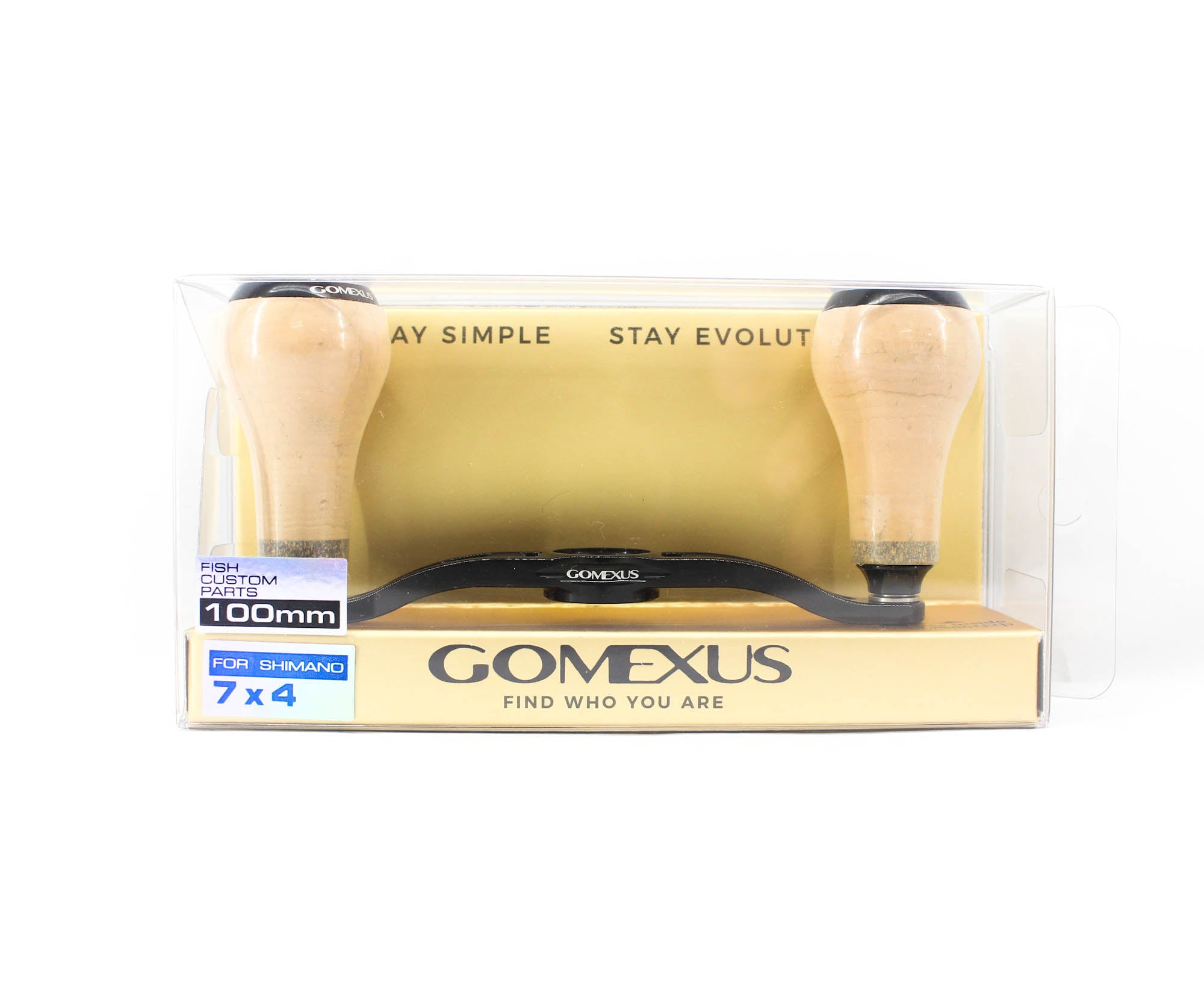 Gomexus H1B100A27CBKBK Handle Alu Cork 100mm 7x4mm Shimano (6781)