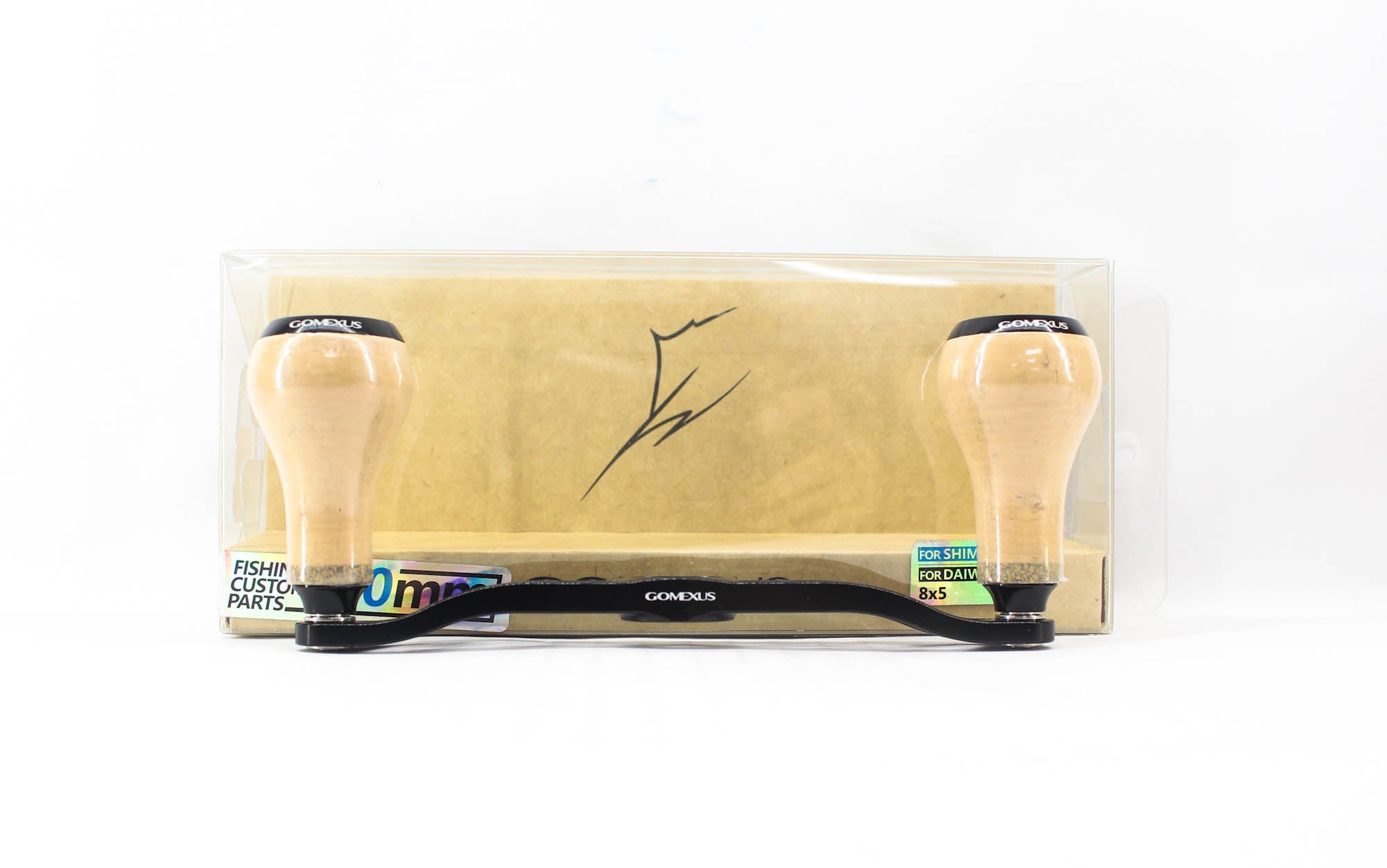 Gomexus BD120HCA27BKBK Handle Alu Black Cork 120mm 8x5mm Daiwa (6811)