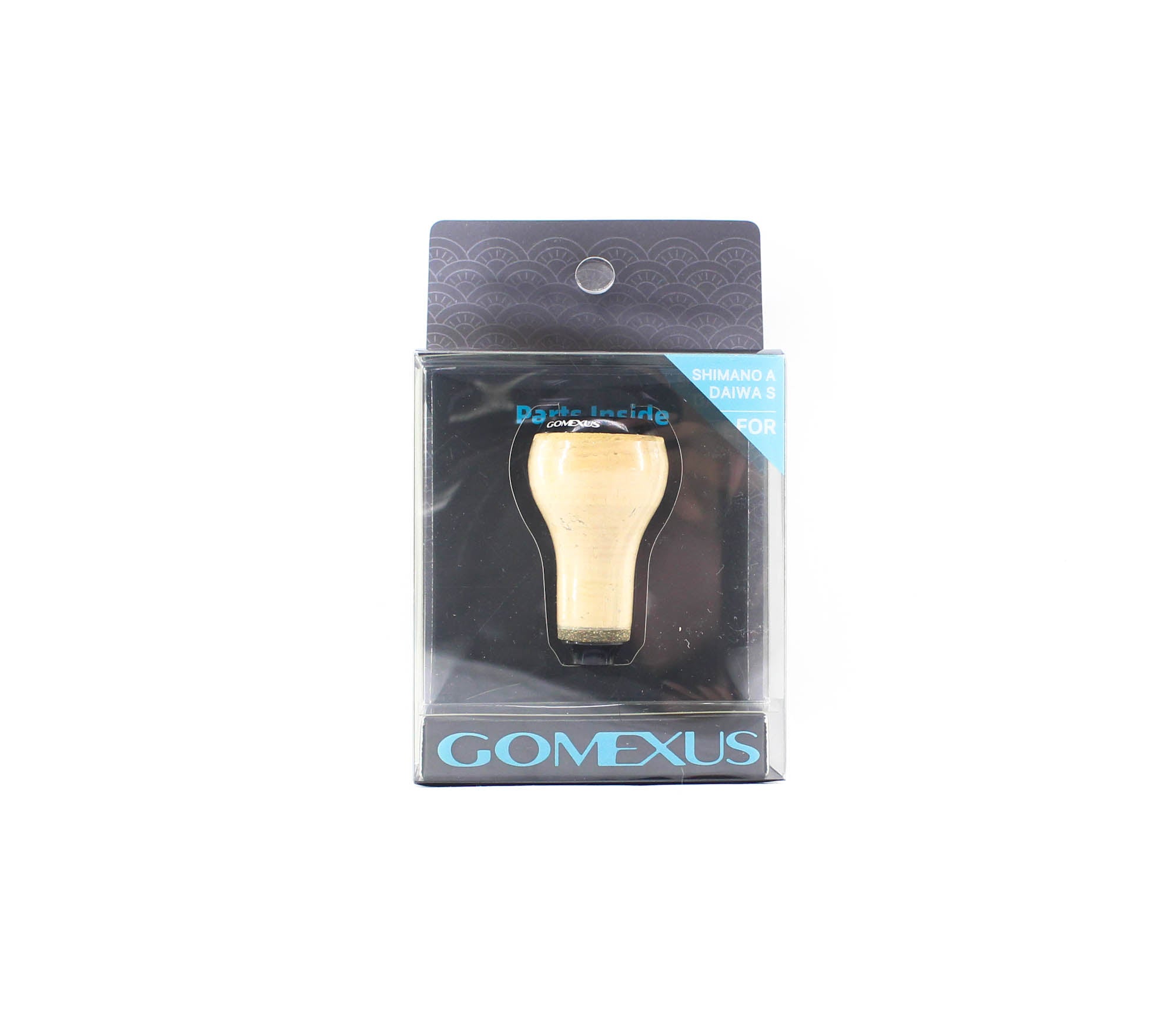 Gomexus K127CBK Knob Cork Alu Black 27mm Shimano A , Daiwa S (7290)