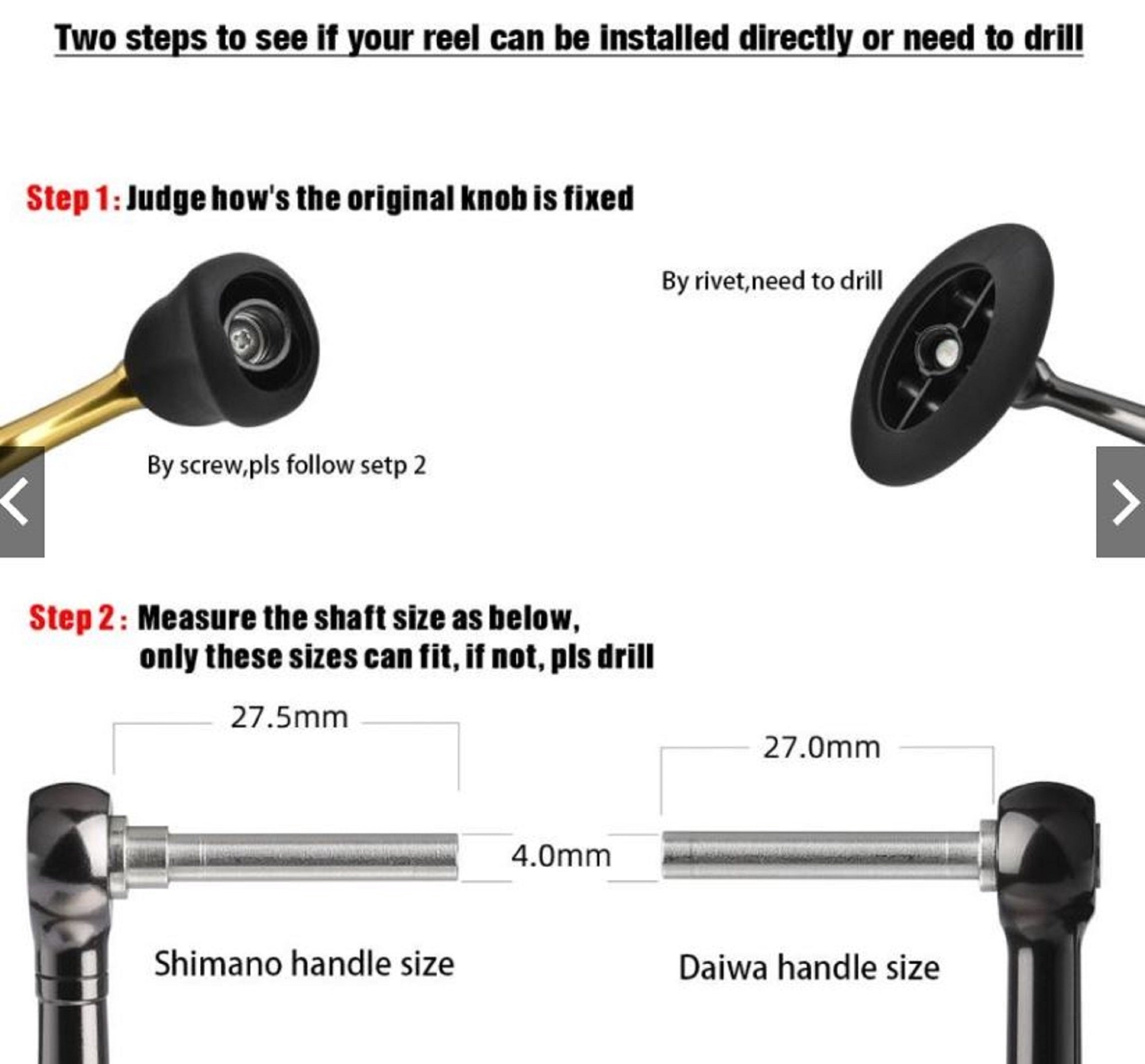 Gomexus K130TSJSR Knob Titanium Flame Galaxy 20mm Shimano A , Daiwa S (7825)