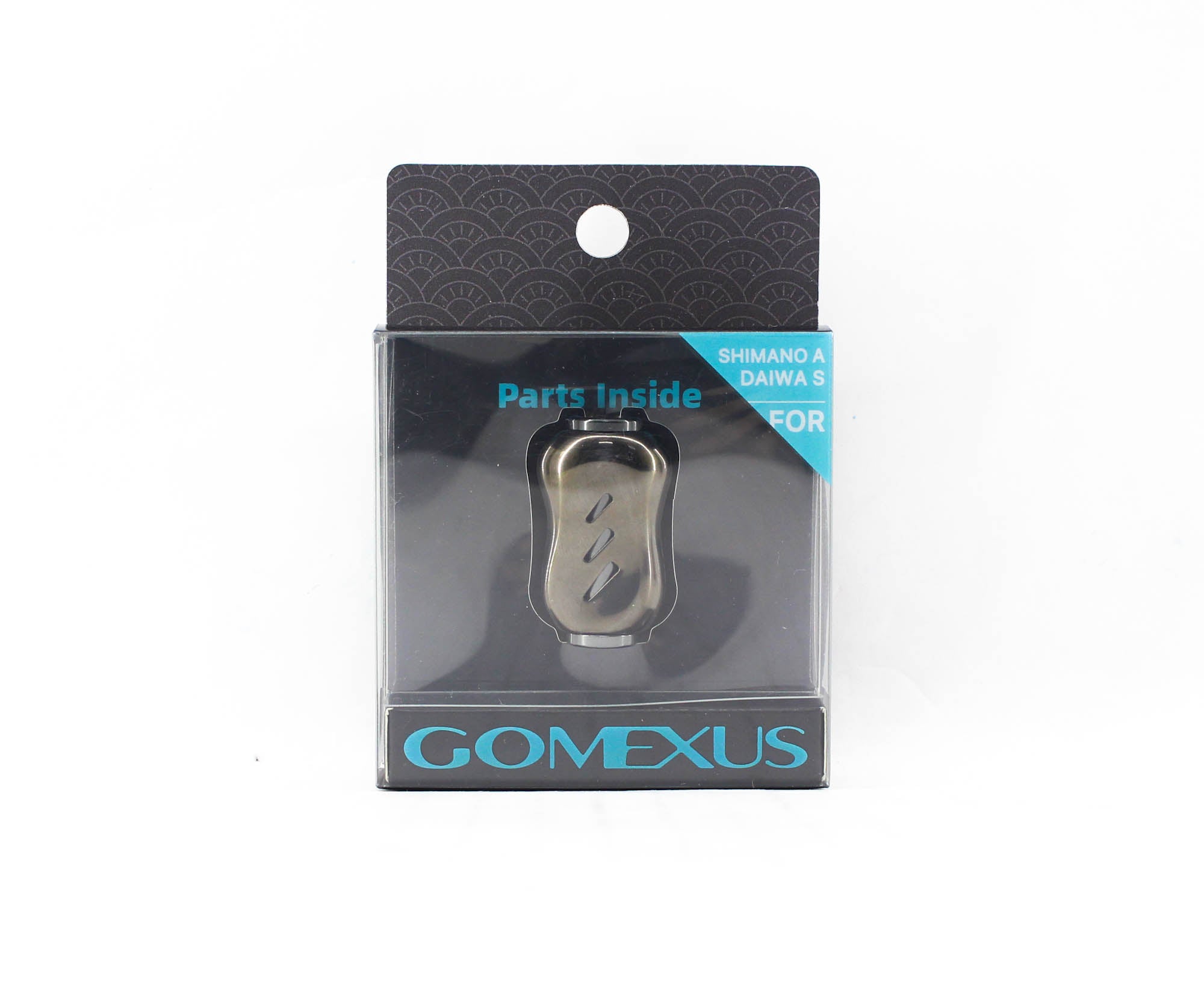 Gomexus K122TFSTST Knob Titanium Stella Smoke 22mm Shimano A , Daiwa S (7931)