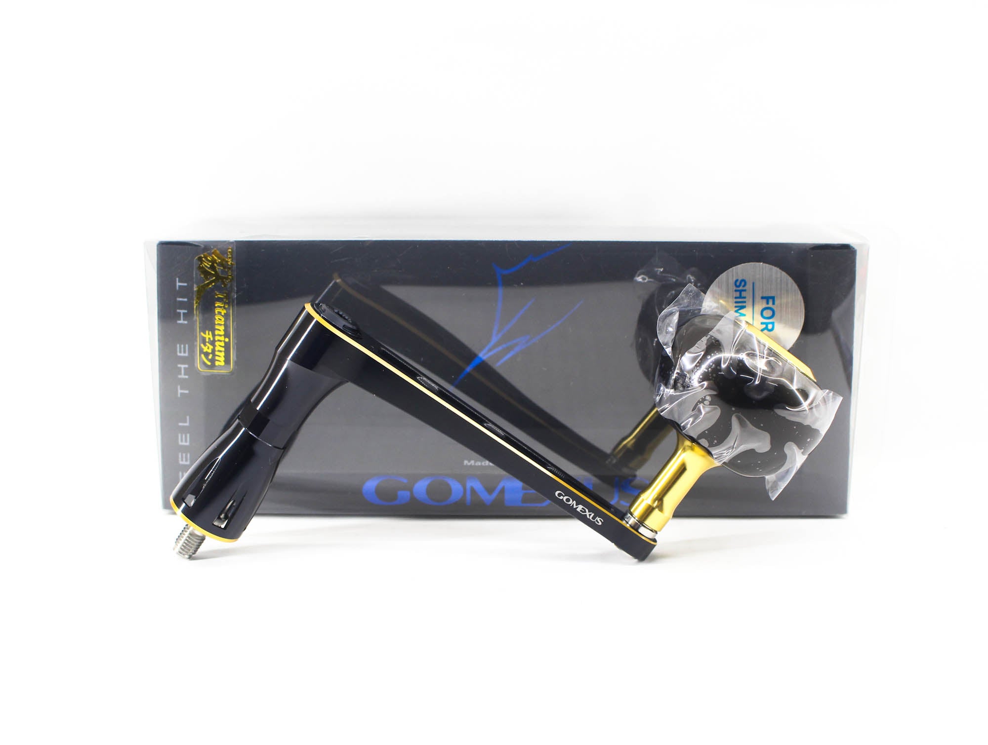 Gomexus H1S100ZA50TBKGD2 Handle Spinning Alu Black 100mm Shimano (8525)