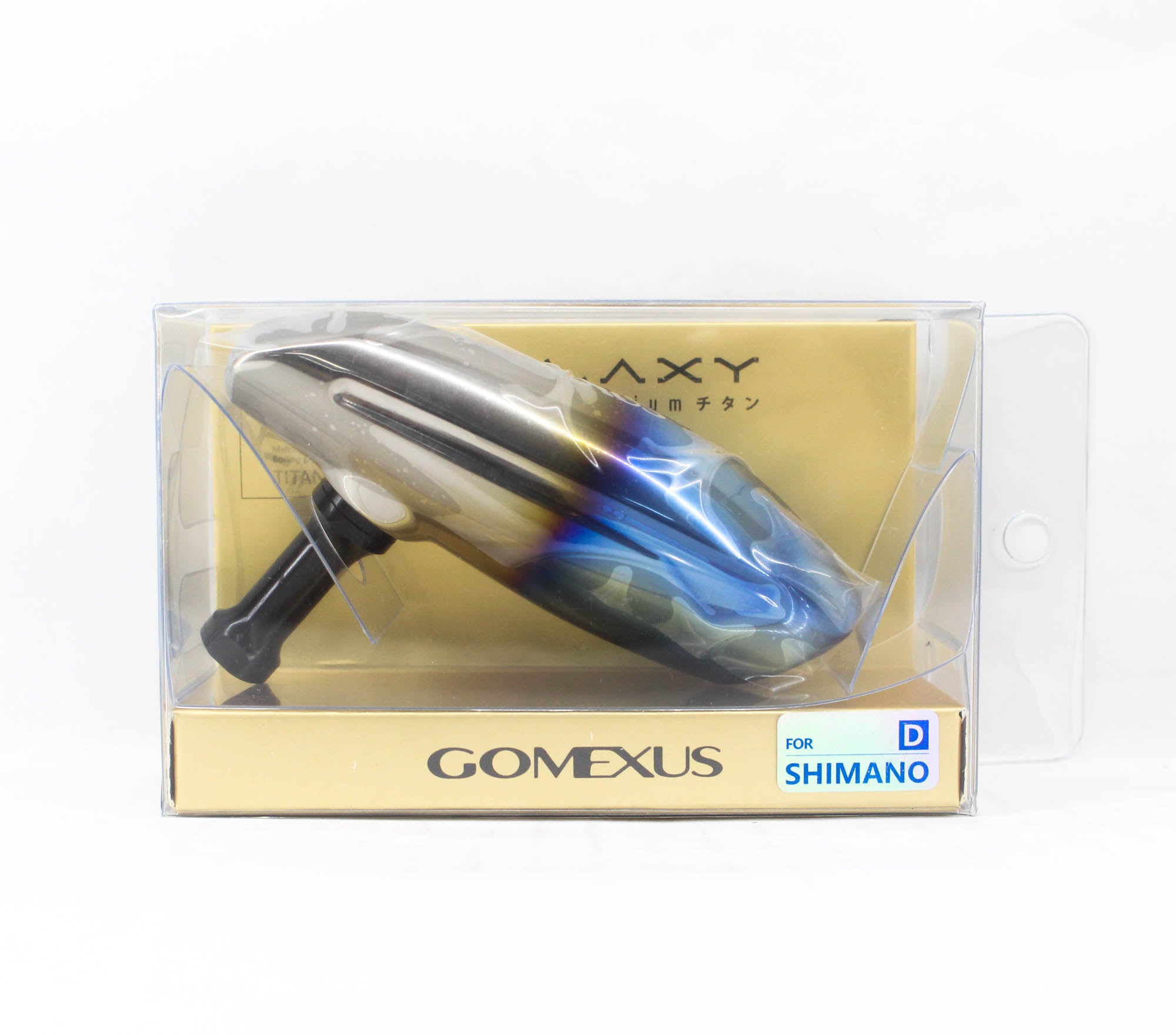 Gomexus T105D-SJBK Knob Titanium Galaxy 105 mm for Shimano D Type (9058)