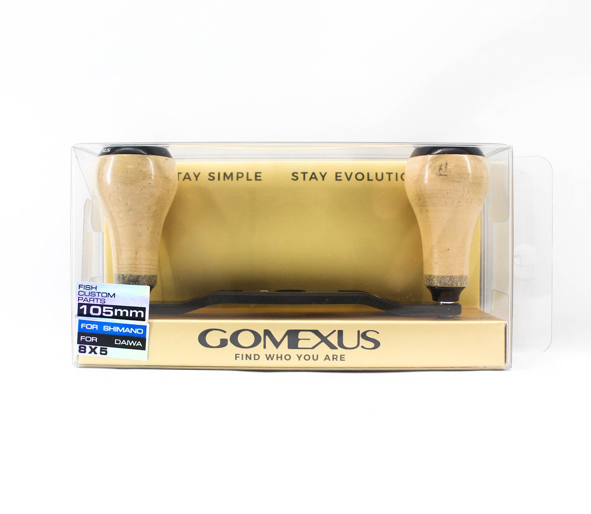 Gomexus H2B105F27CBKBK Handle Carbon Cork 105mm 8x5mm Shimano Daiwa (9805)