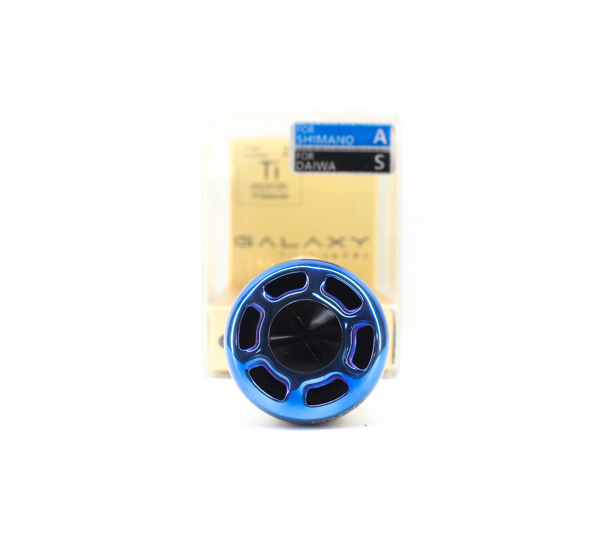 Gomexus K130TSJBK Knob Titanium Flame Galaxy 30mm Shimano A , Daiwa S (9881)