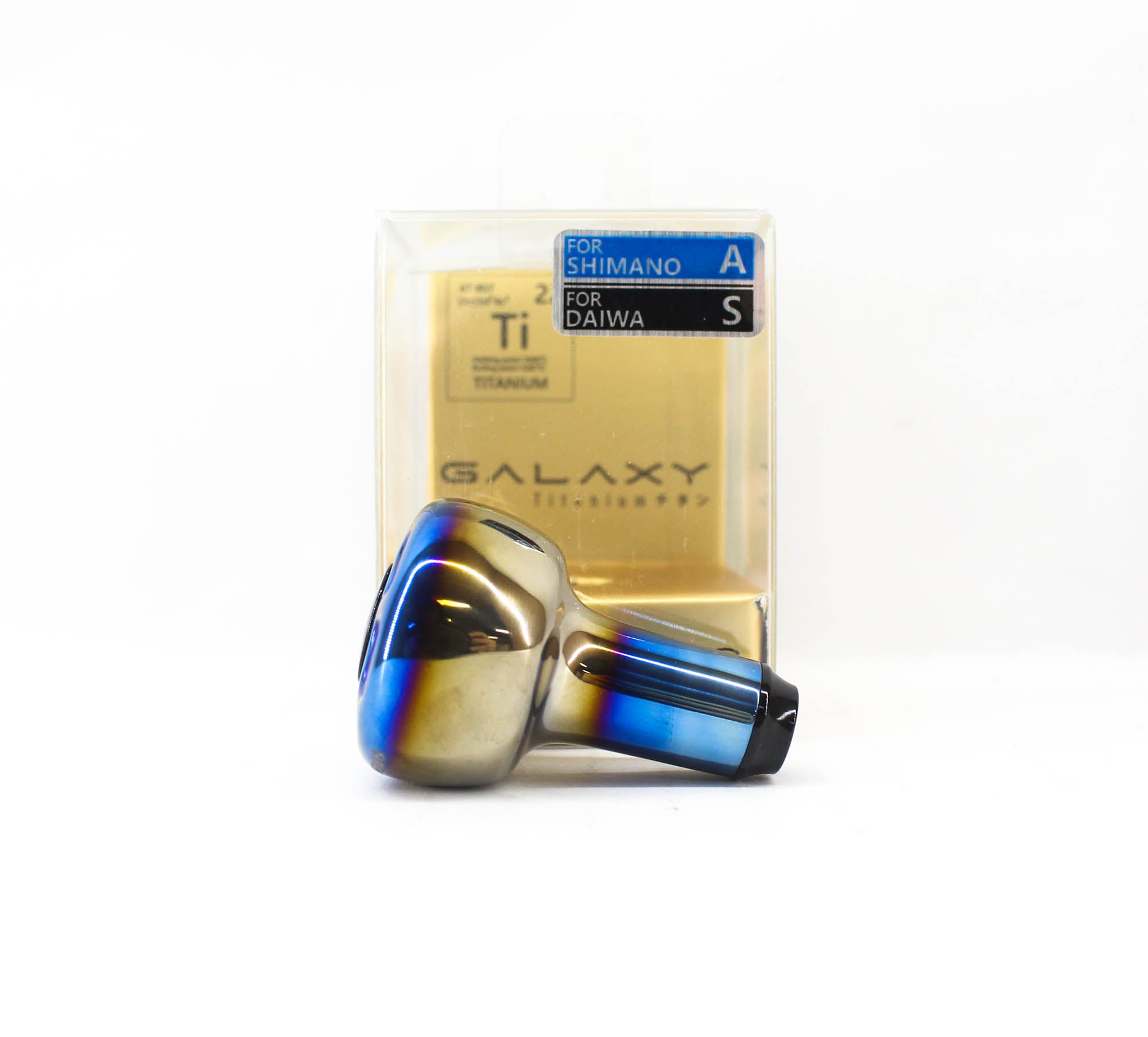 Gomexus K130TSJBK Knob Titanium Flame Galaxy 30mm Shimano A , Daiwa S (9881)