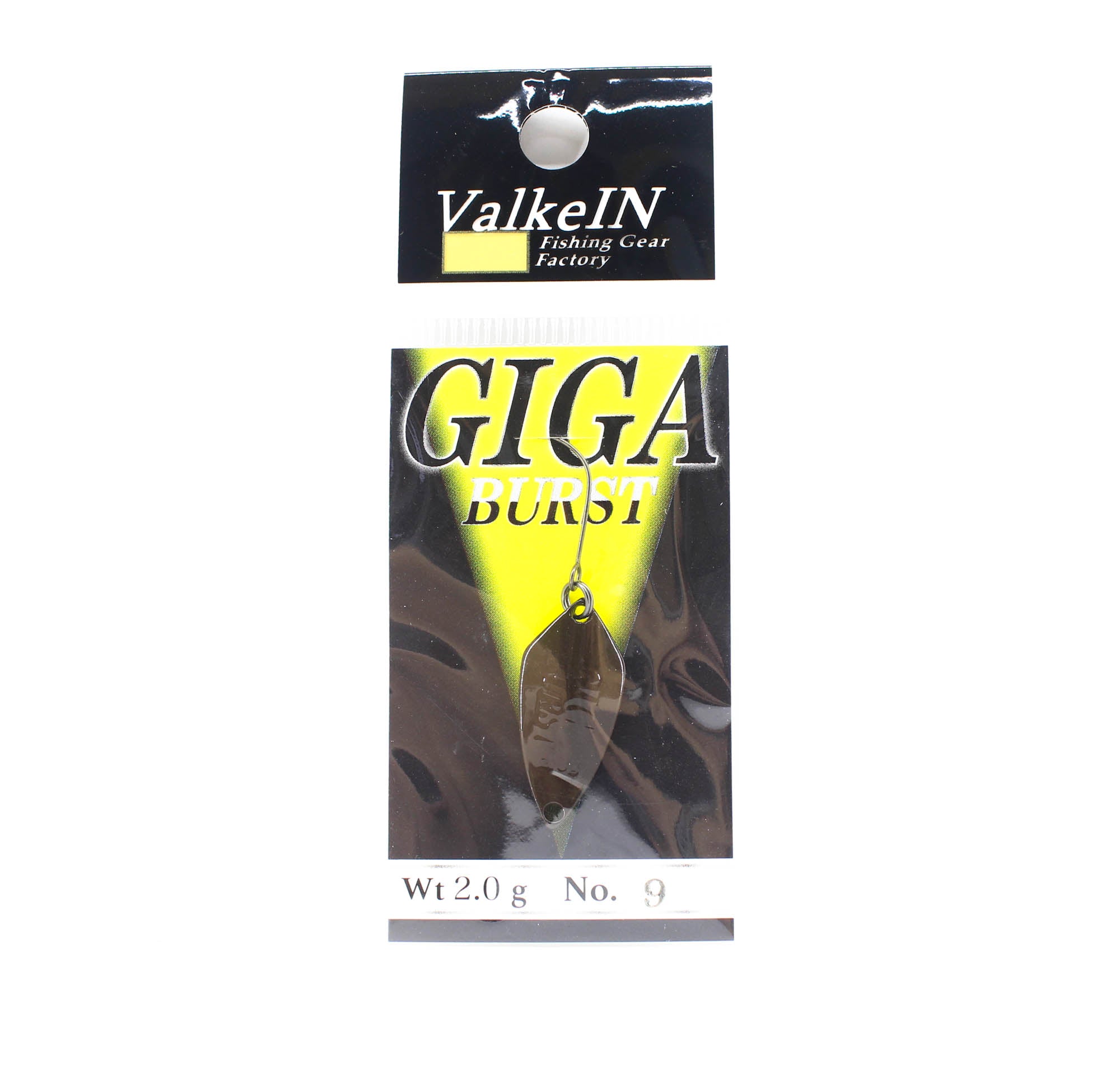 Valkein Spoon Giga Burst 2.0 grams Sinking Lure No.9 (9652)