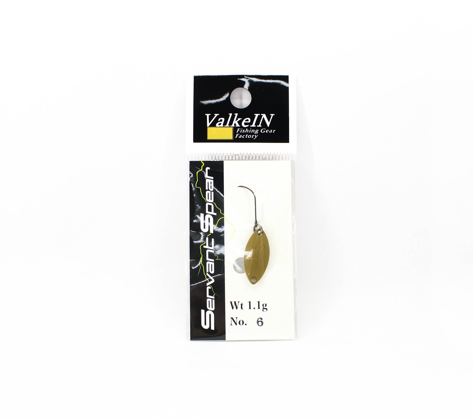 Valkein Spoon Servant Spear 1.1 grams Sinking Lure No.6 (2101)