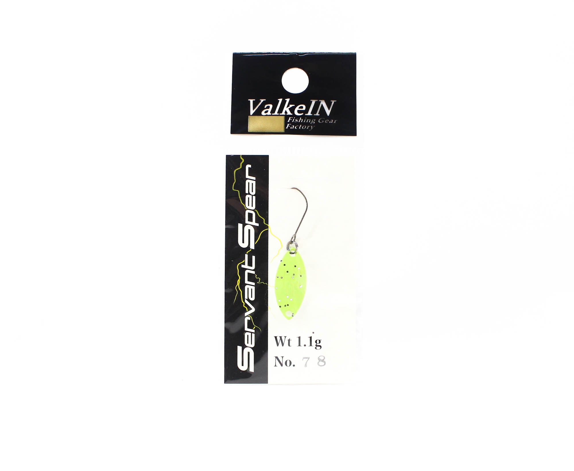 Valkein Spoon Servant Spear 1.1 grams Sinking Lure No.78 (2224)